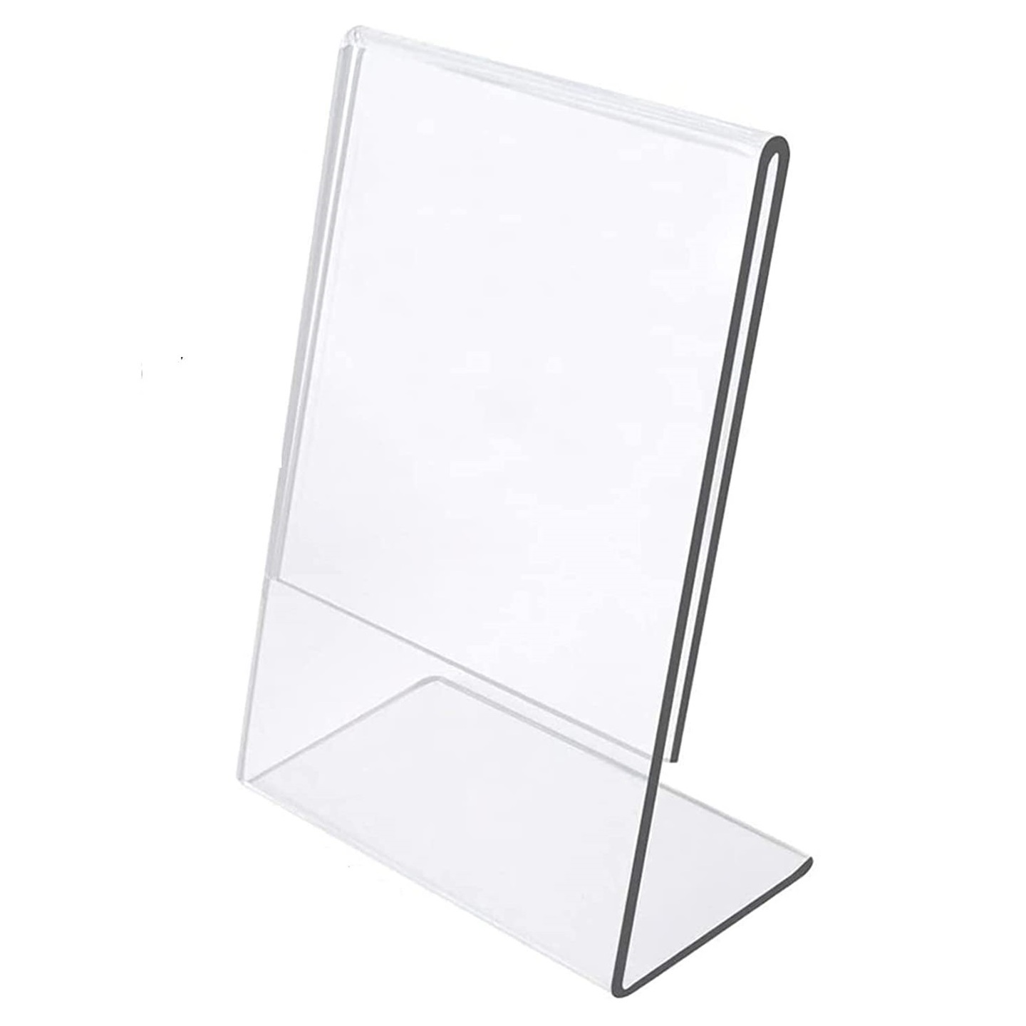 Clear Acrylic Transparent L Shape Table Top Stand (46 nh)