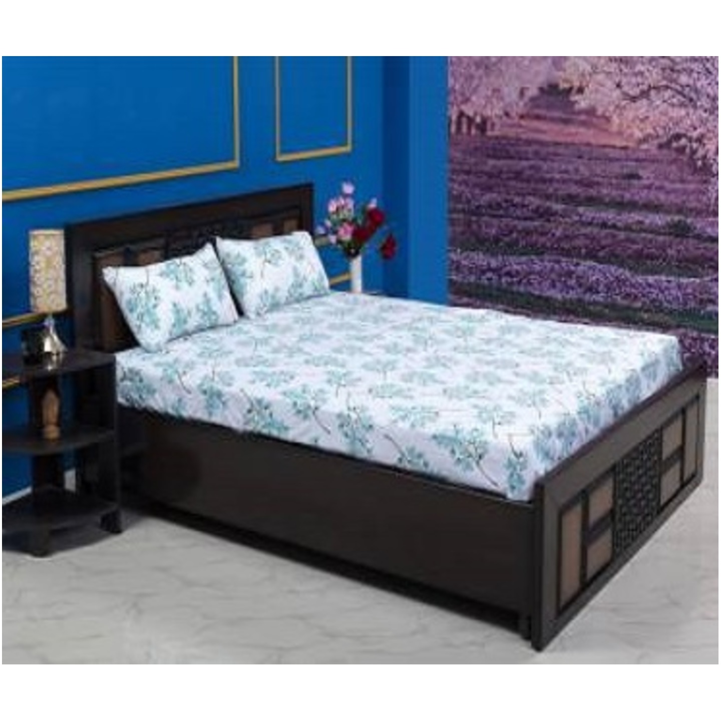 Recron Certified 176 TC Double Bedsheet