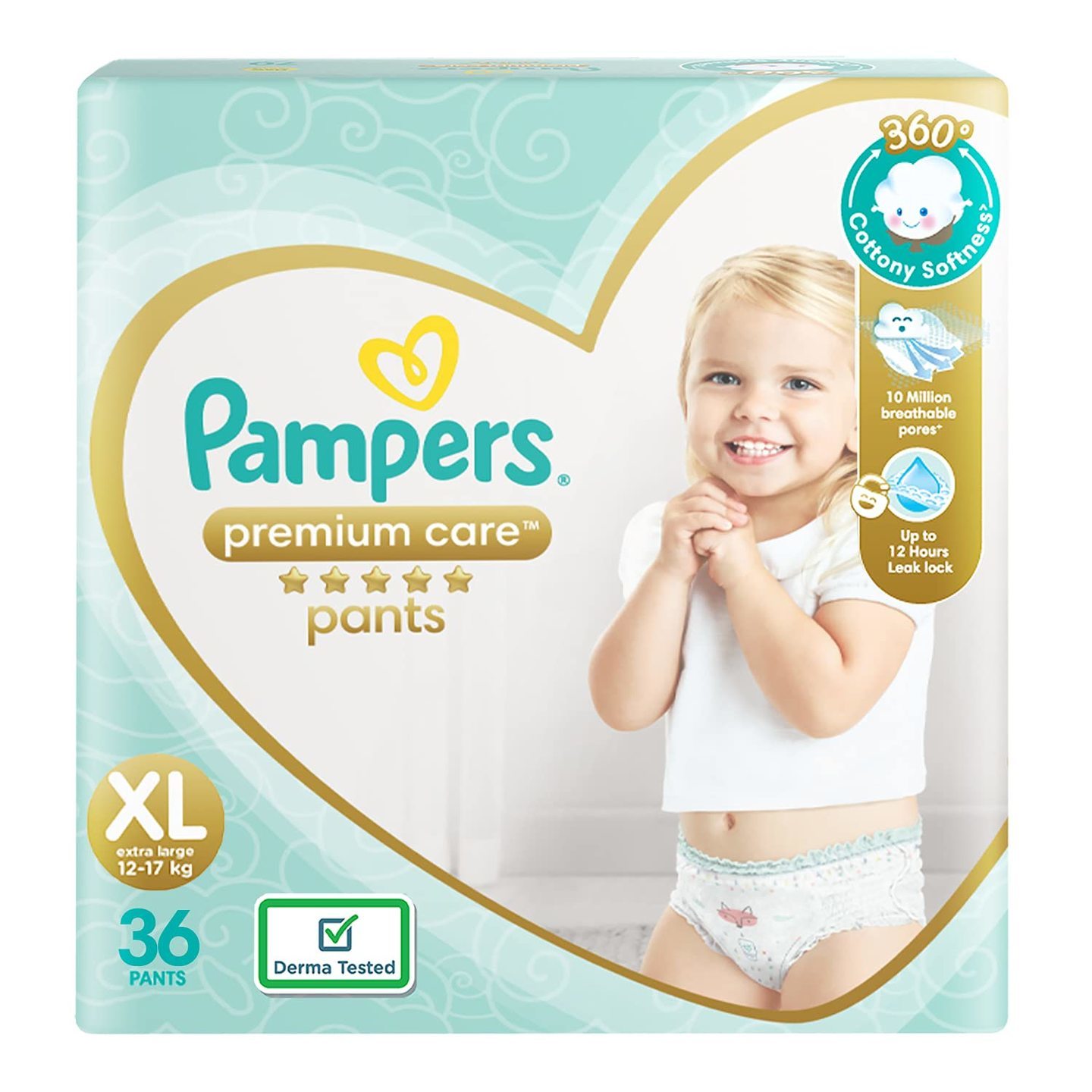 Pampers Premium Care Pants XL 36 Count Softest ever Pampers Pants