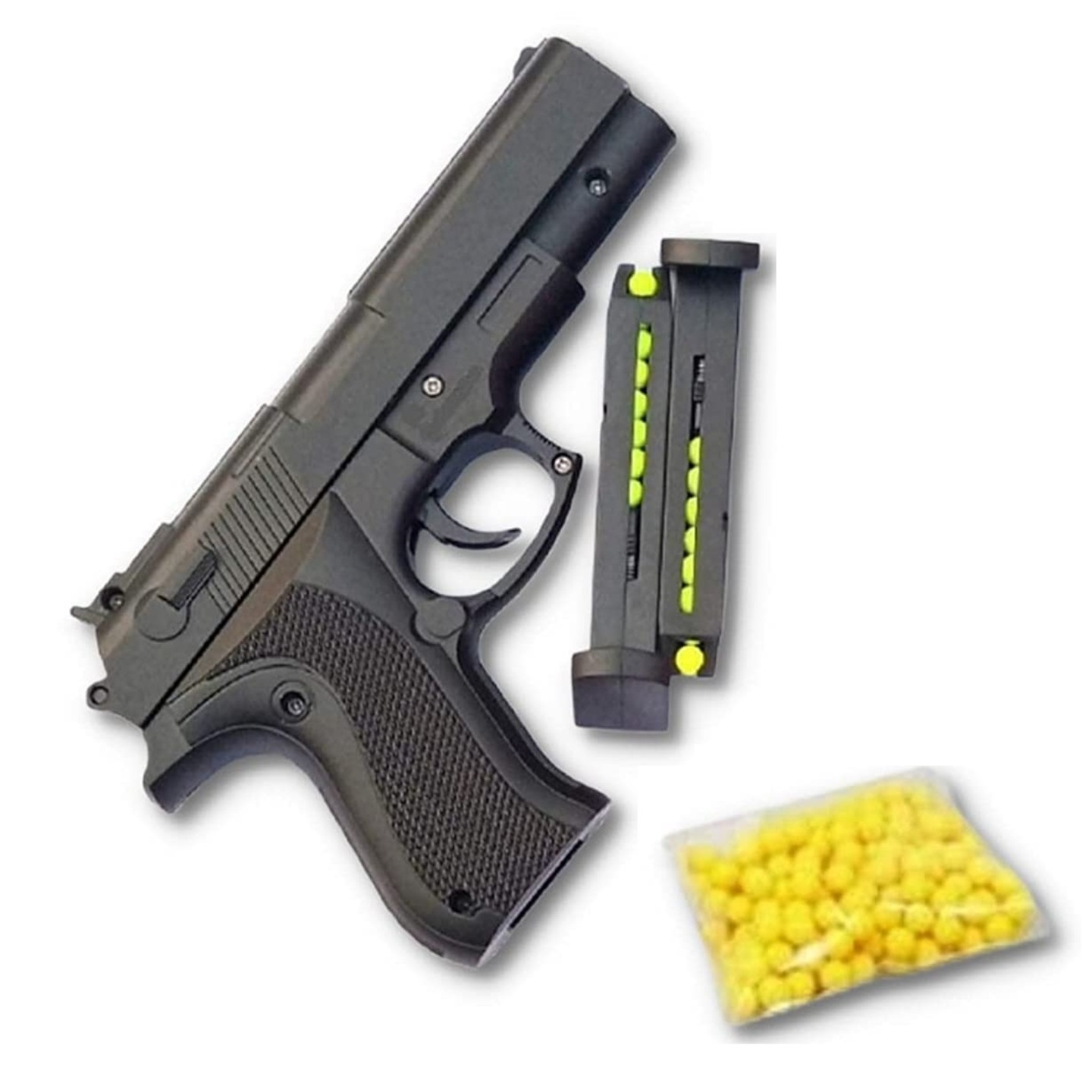 Pistol Mouser Toy Gun for kids with 60 bullets free