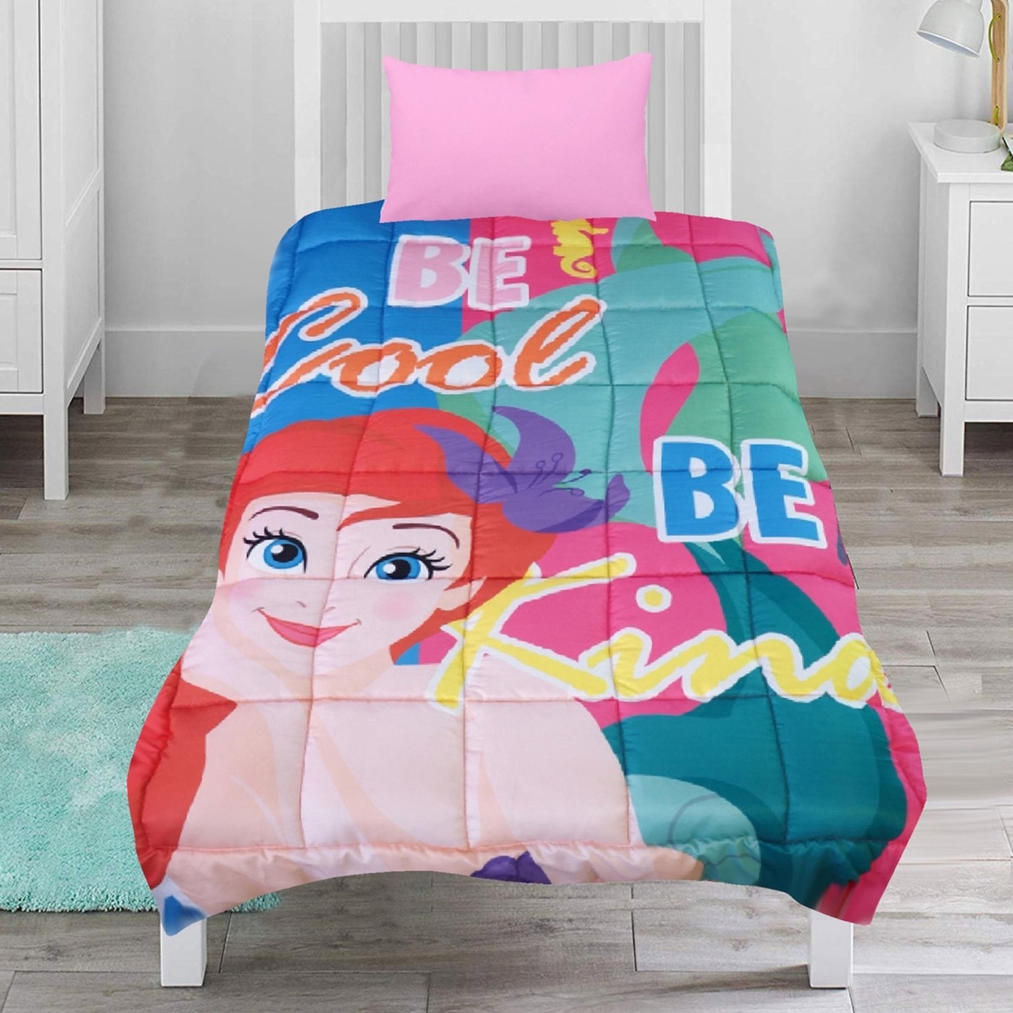 Cot & Candy Disney Princess Toddler Comforter 100 cotton