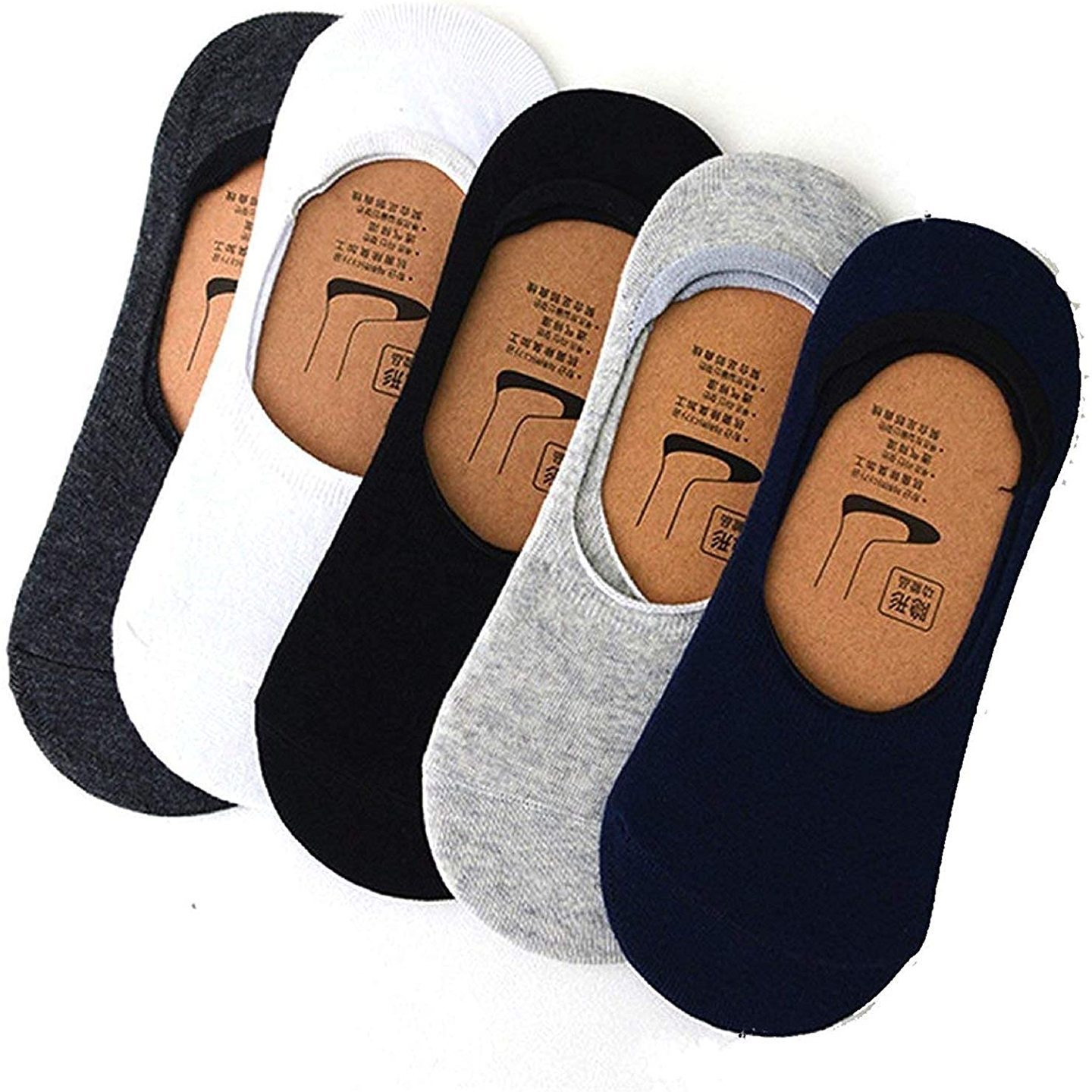 No-Show Invisible Loafer Cotton Socks for Men & Women