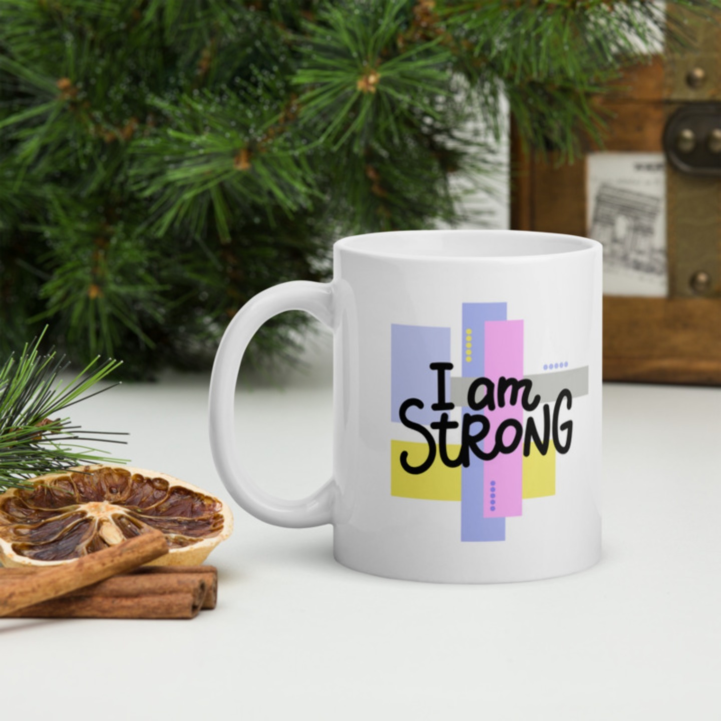 Ceramic Mug - I am strong