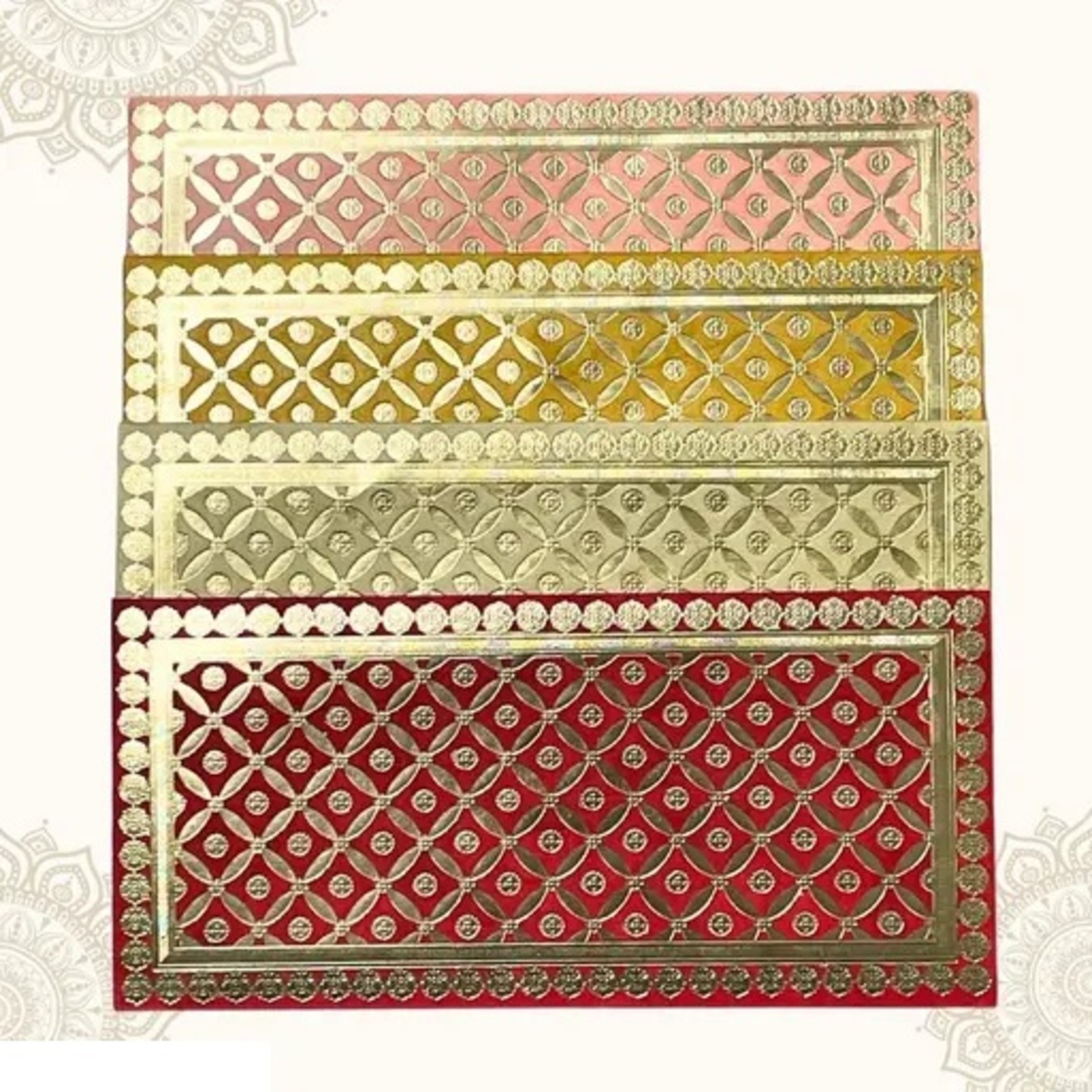 Premum Shagun Enveop with Golden Design 1 peice