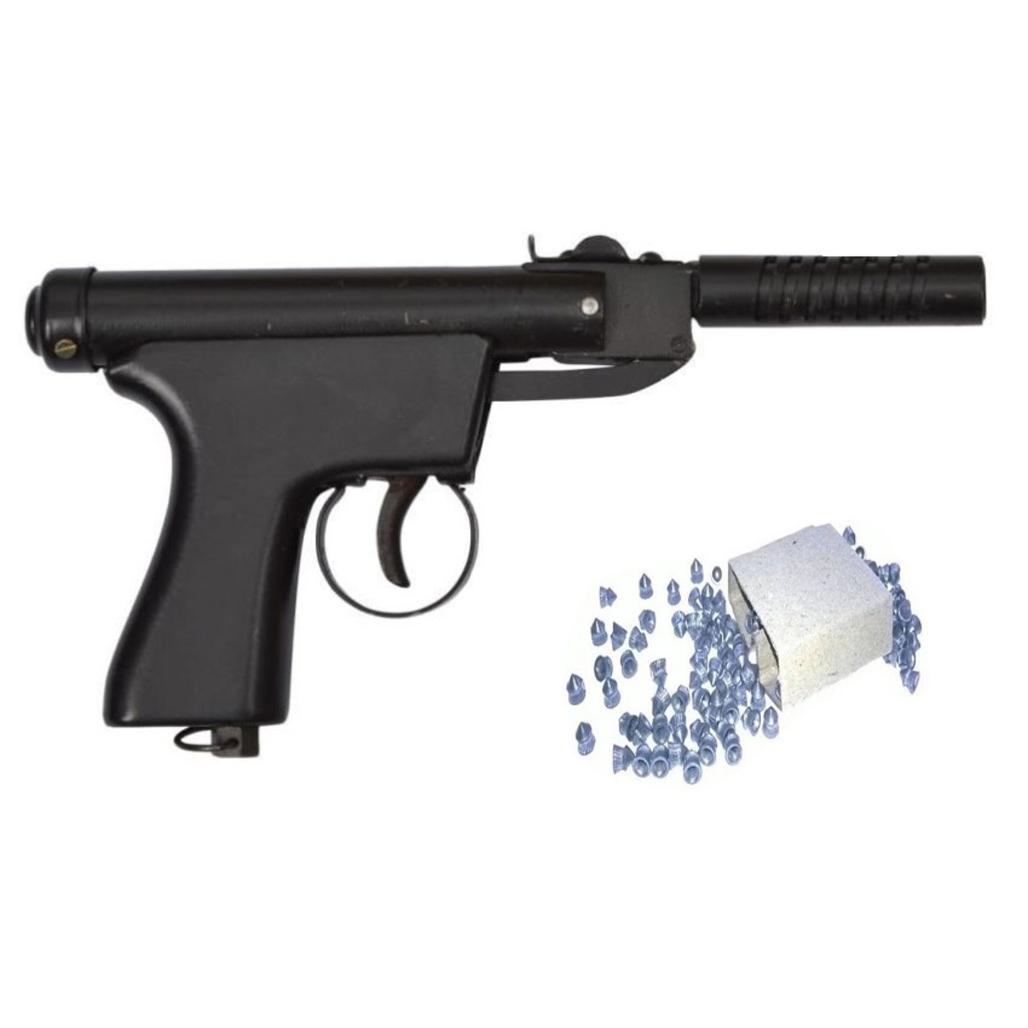 4.5 MM Air Pistol gun with 100 pellets No license required