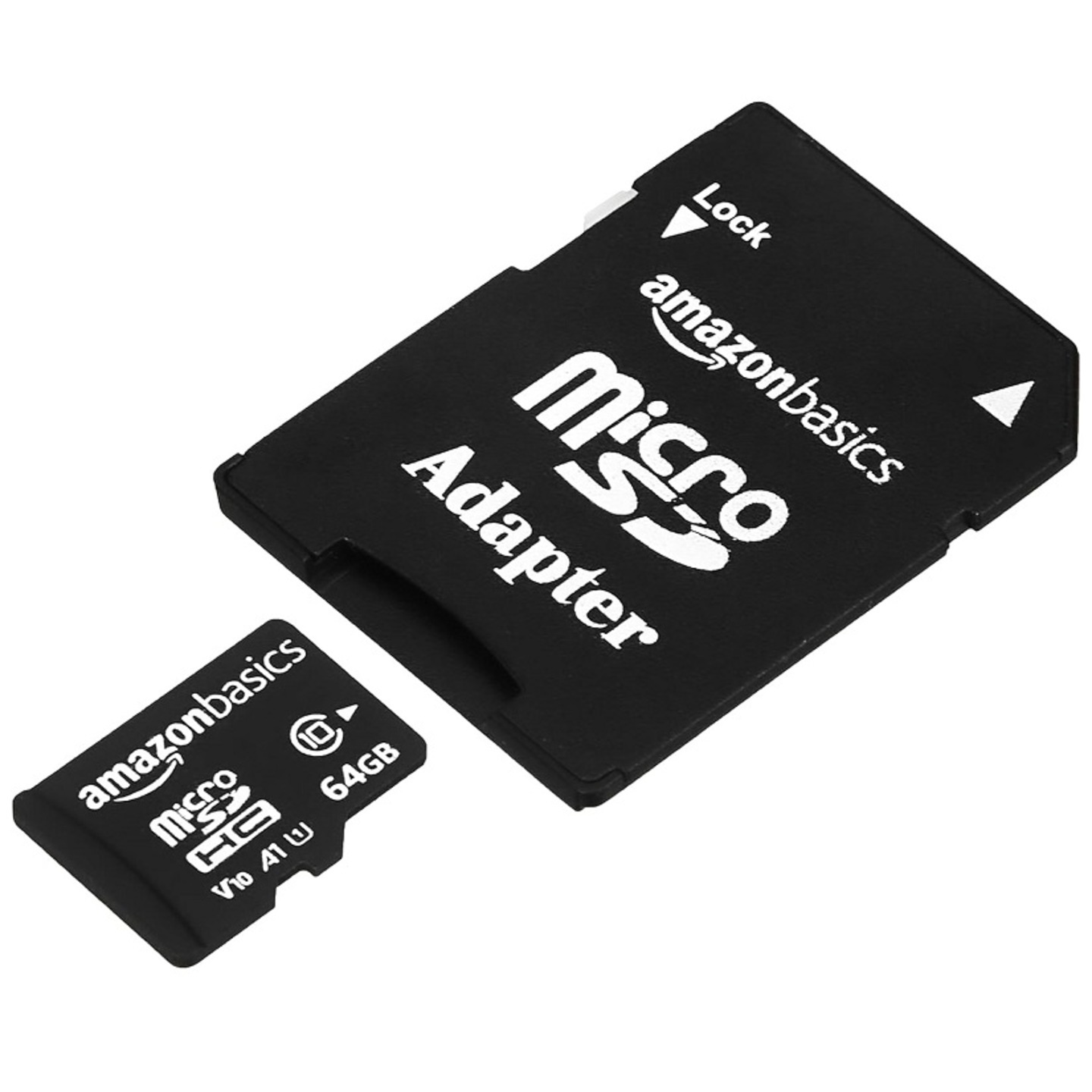  64 GB Micro SD Card with Adapter ( Up to 120 MB/s, Class 10 | U1, C10, & V10 Speed Classes)