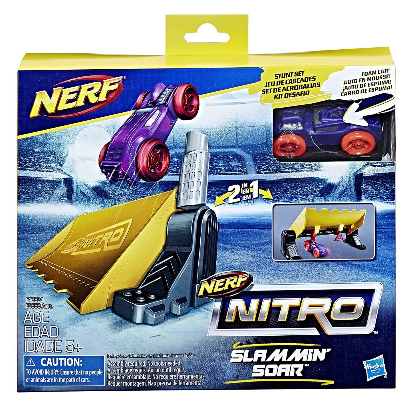 Nerf Slamming Soar Stunt Set Combat Blaster