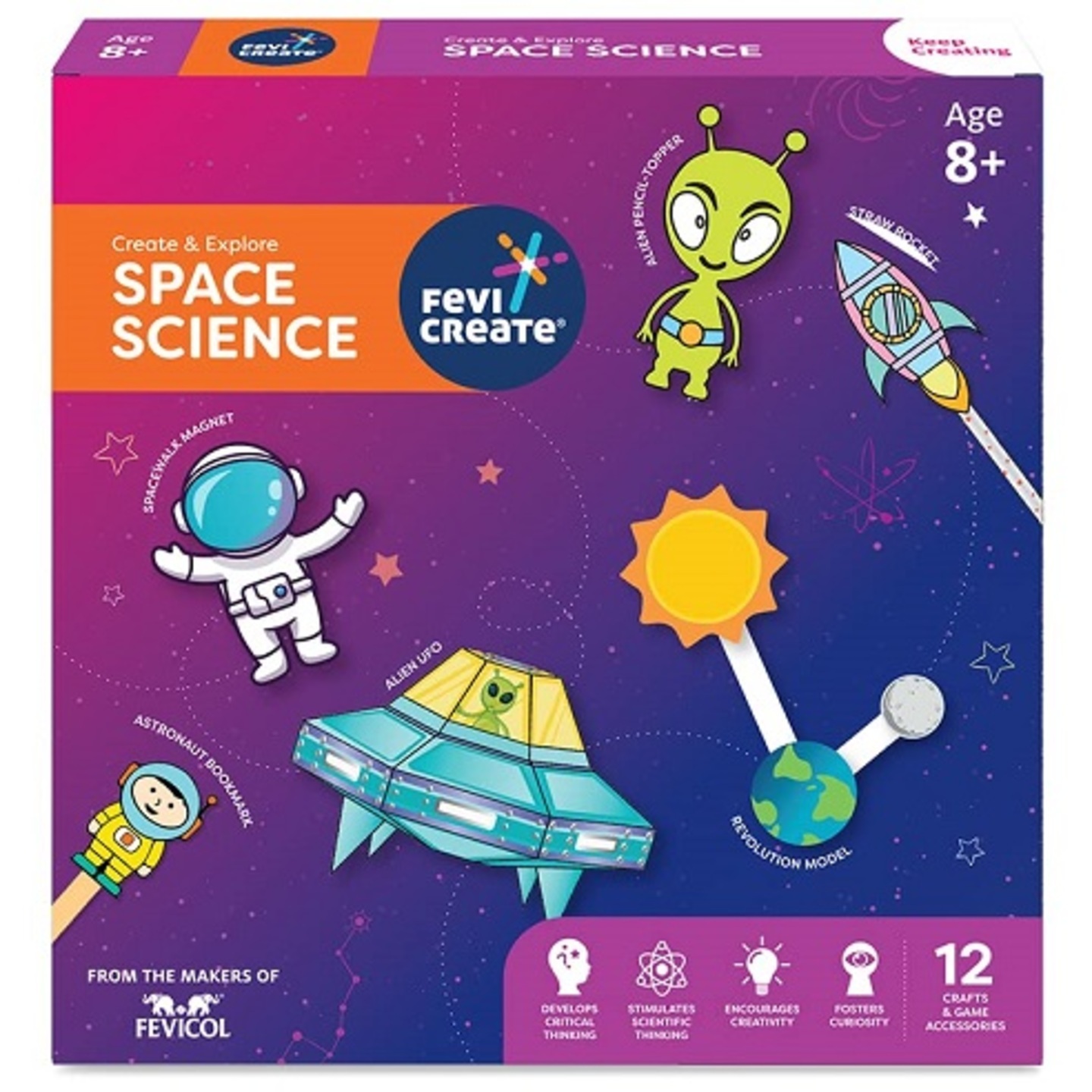 Fevicreate Space Science Art & Craft Kit 8+ years