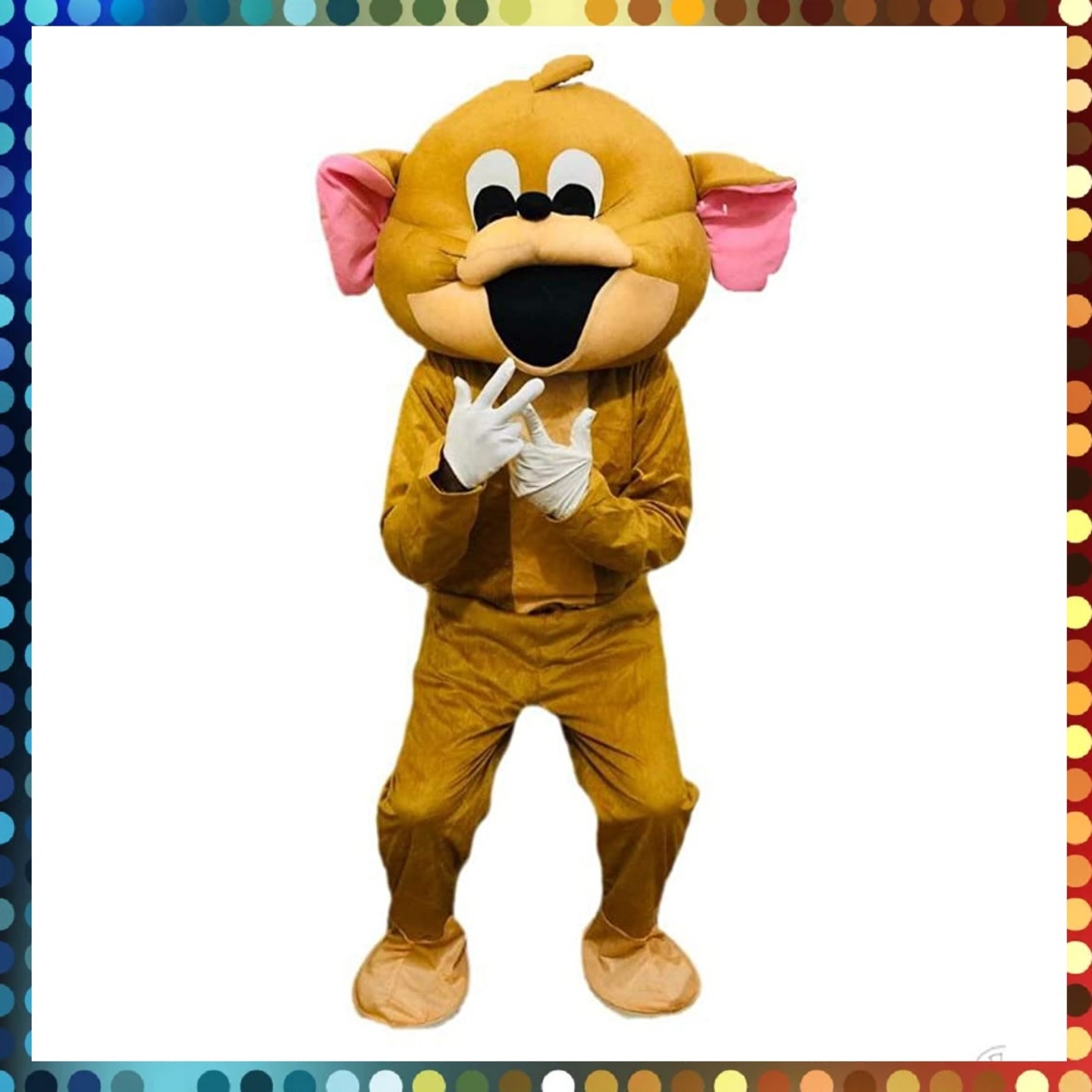 Rental: Jerry Mascot for Kids Party and Events