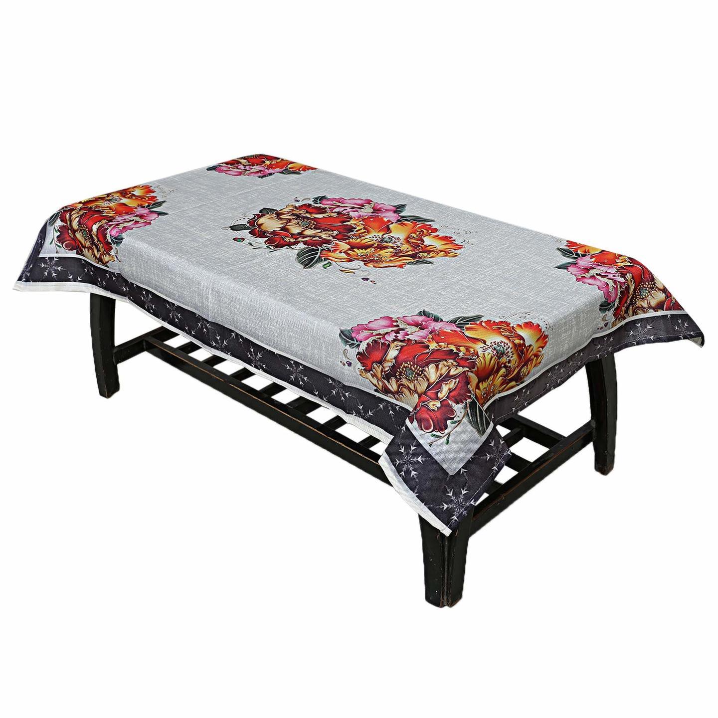 Floral Jute Center Table / Dining Table Cover 