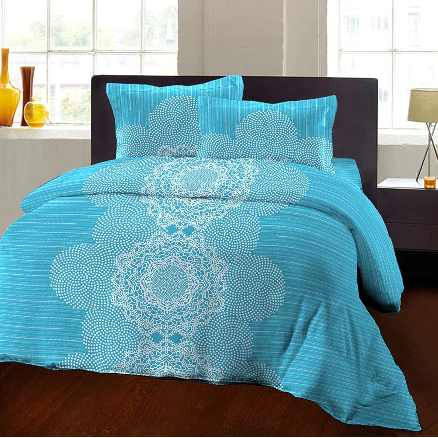 Bombay Dyeing 104 TC Cotton Double Bedsheet