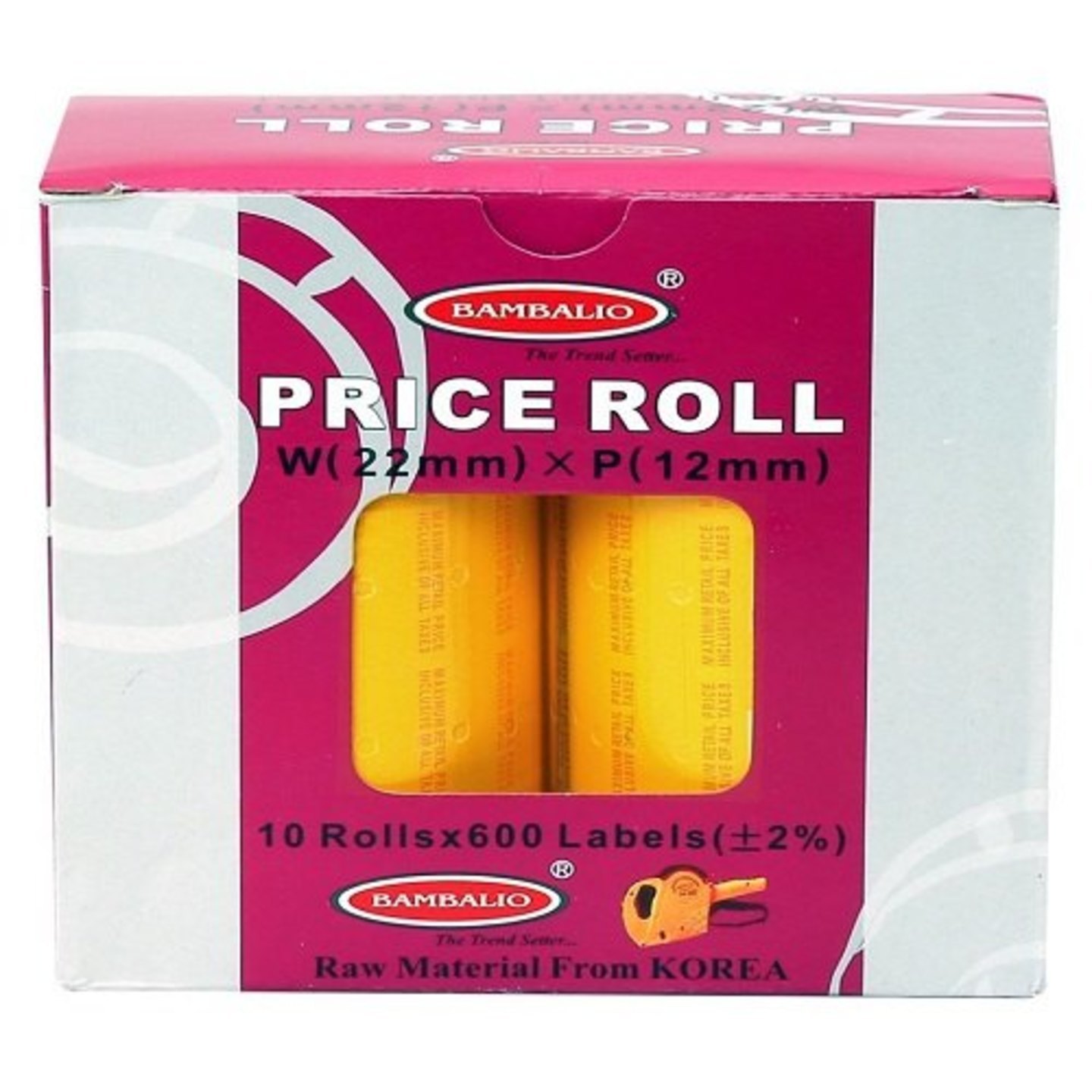 Bambalio Price Label (10 rolls)