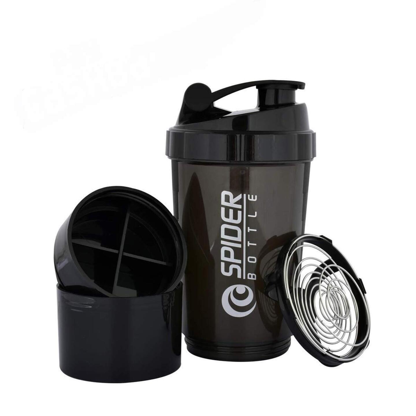 Spider Protein Shaker / Shaker Bottle / Gym Bottle (BPA Free) - 500 ml
