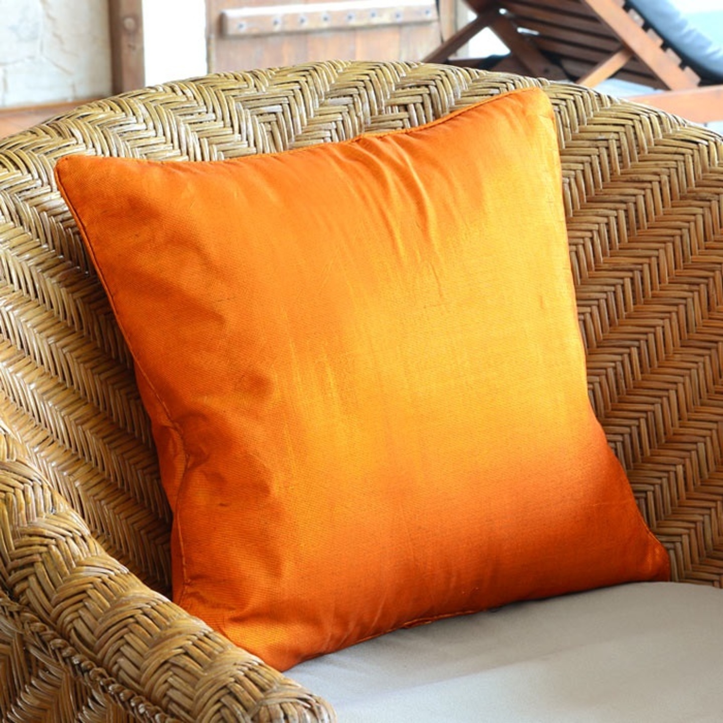 Orange Cushion Cover 33 cm x 33 cm