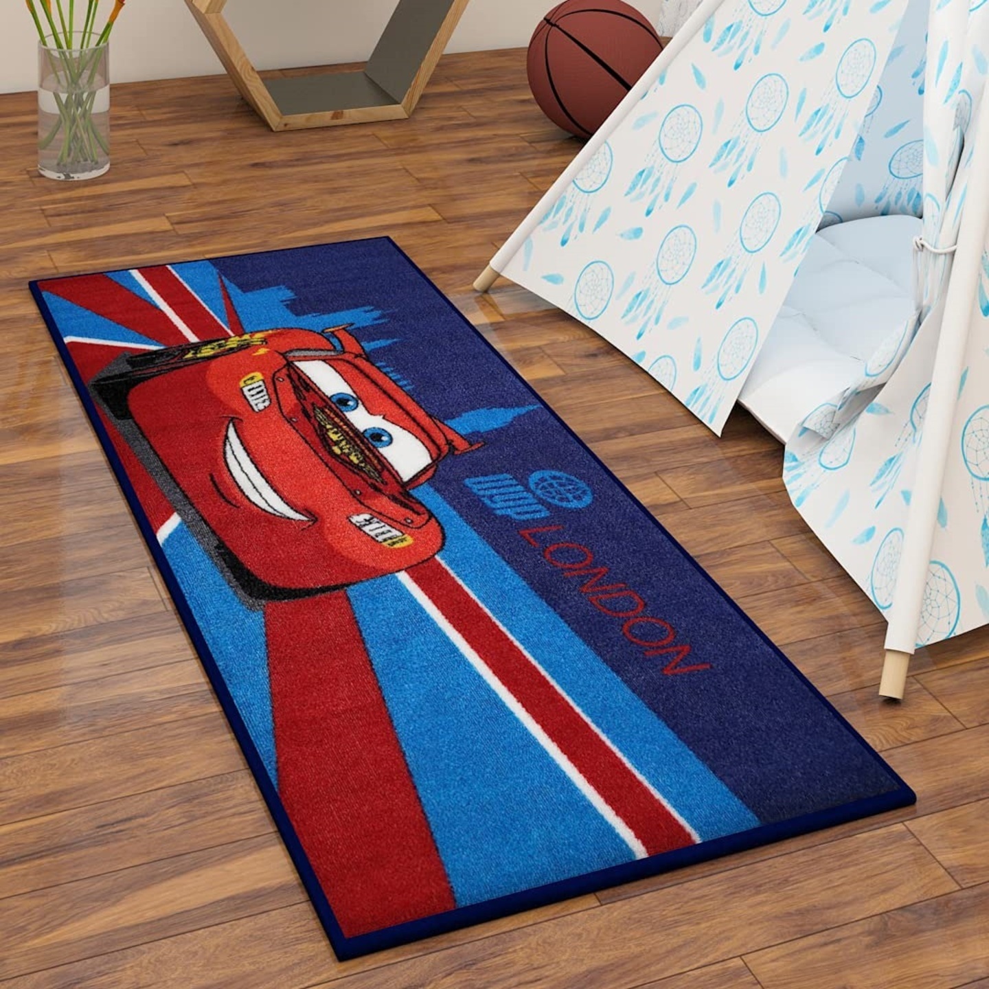 Disney Kids Runner Carpet (2 feet x 4.5 feet) - 500 GSM