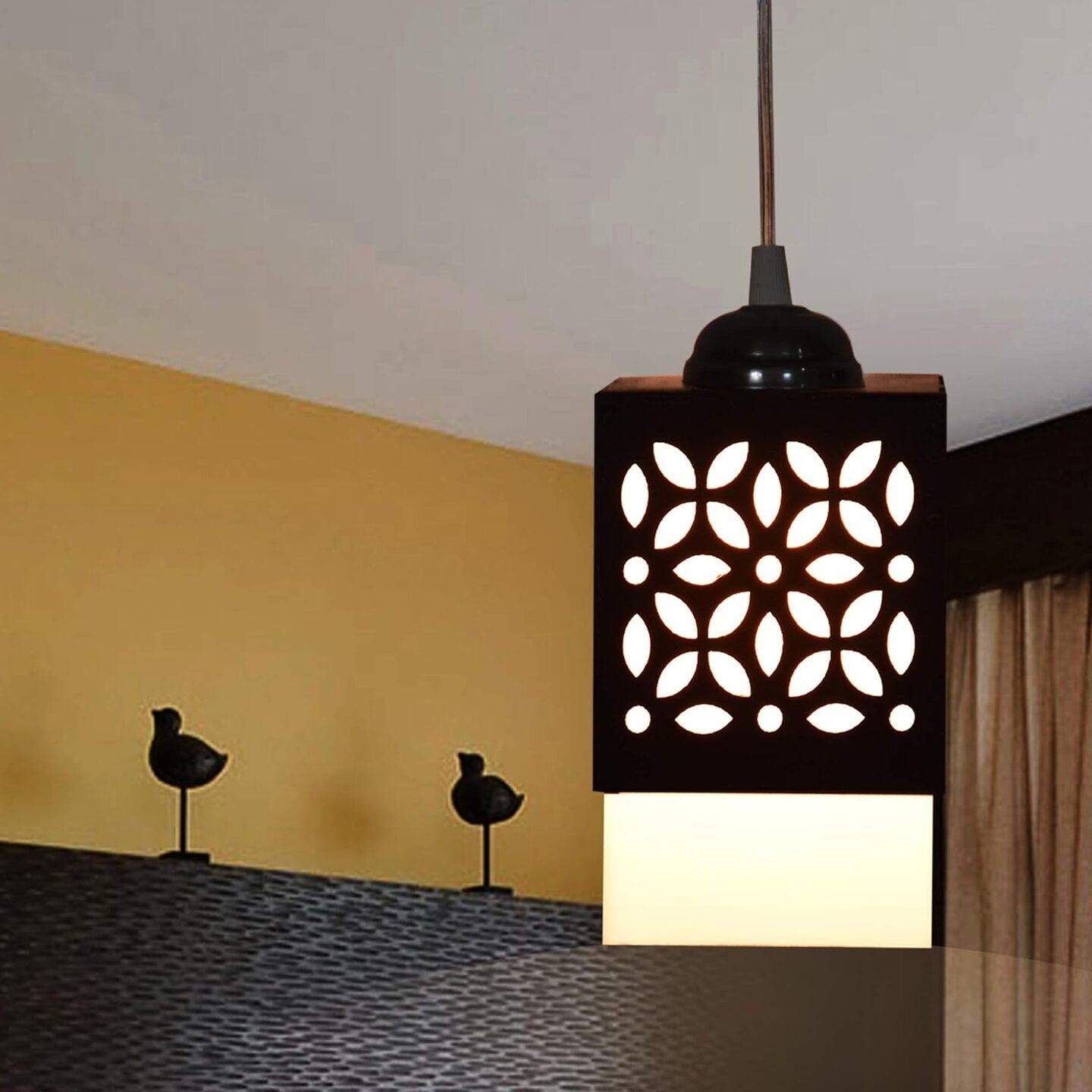 Modern Geometric Hanging Pendant Light