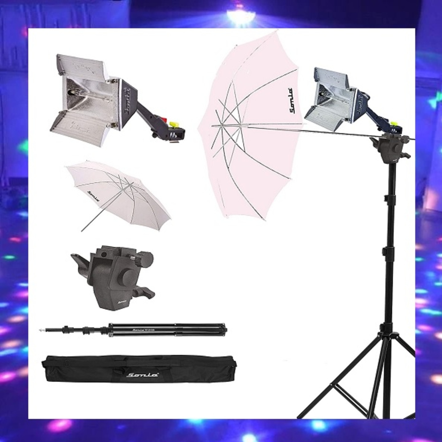 Rental Flood light & photography kit for parties