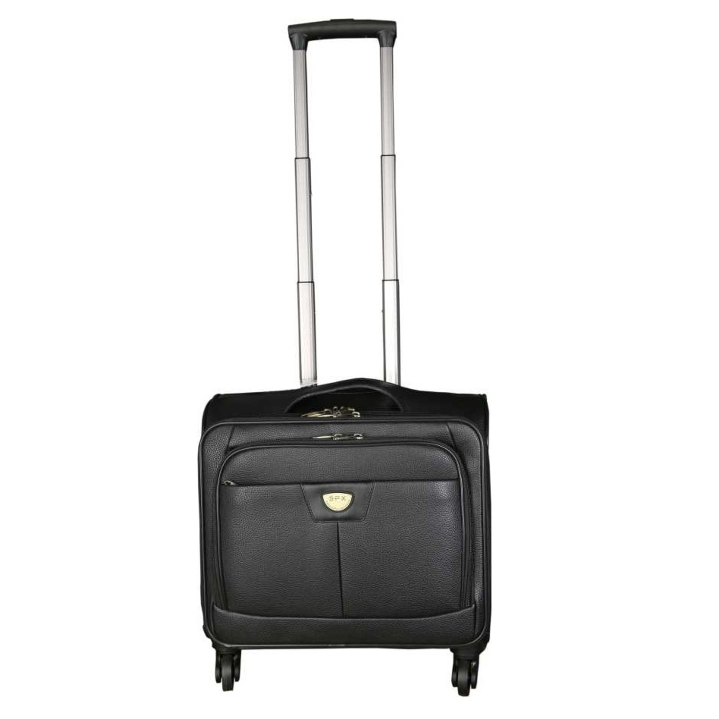 Sahara Exclusive 15.6 inch PU leather Laptop Trolley Bag