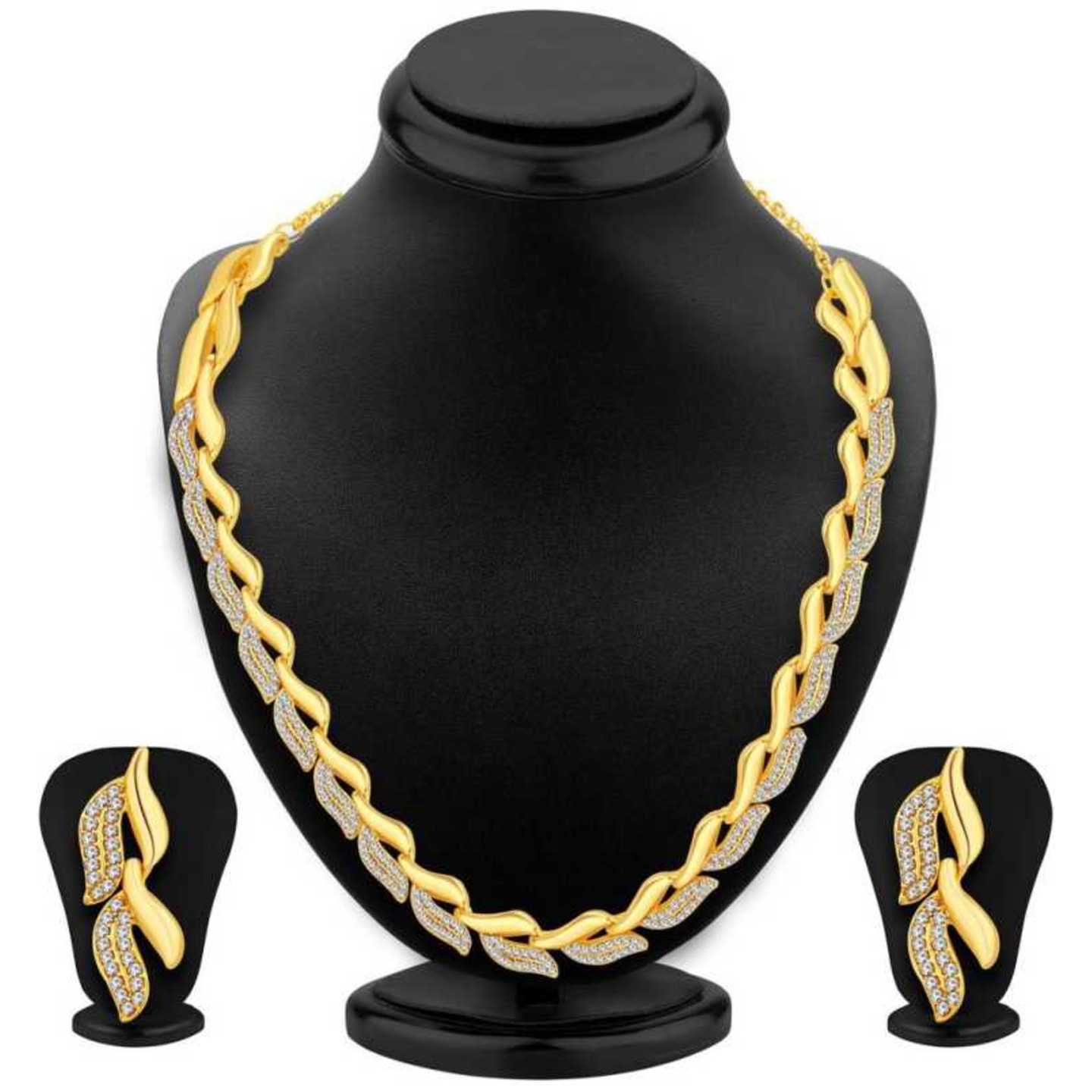 Gold Plated Grace Necklace Set