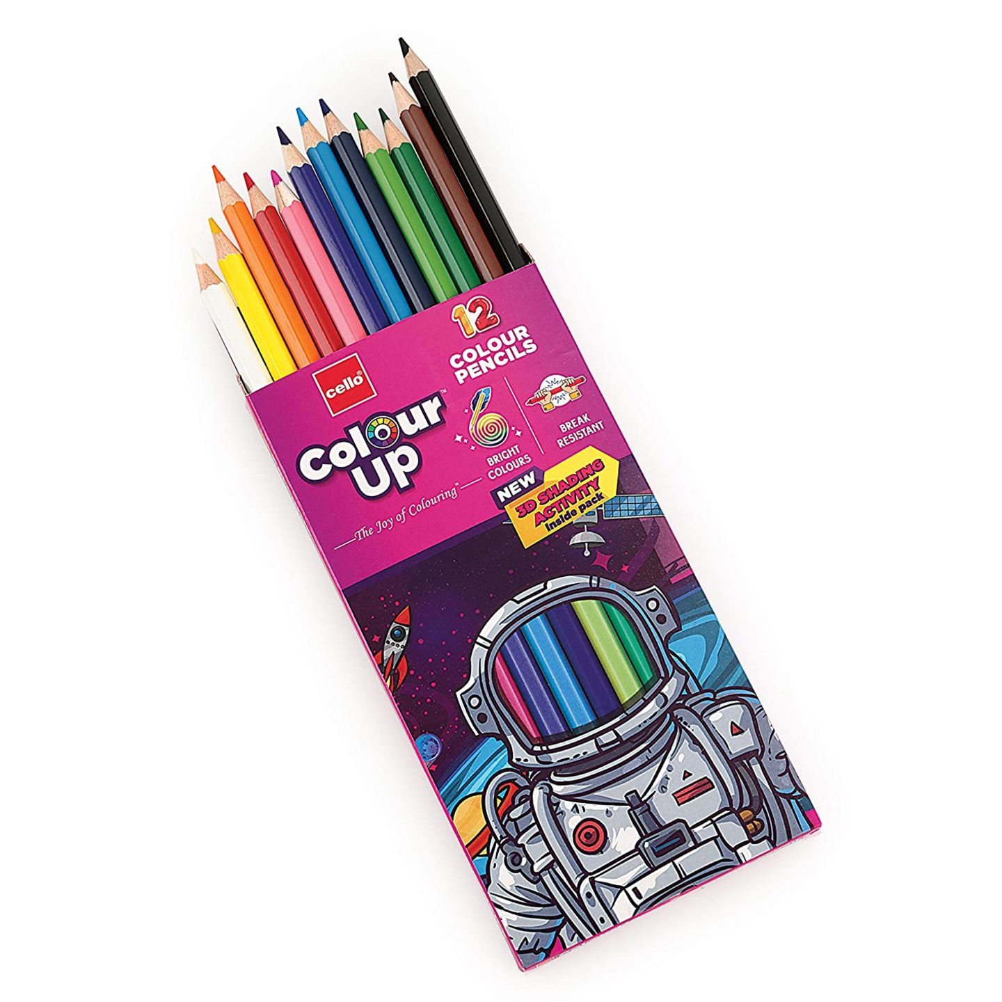 Cello ColourUp Colour Pencil Set - Pack of 12