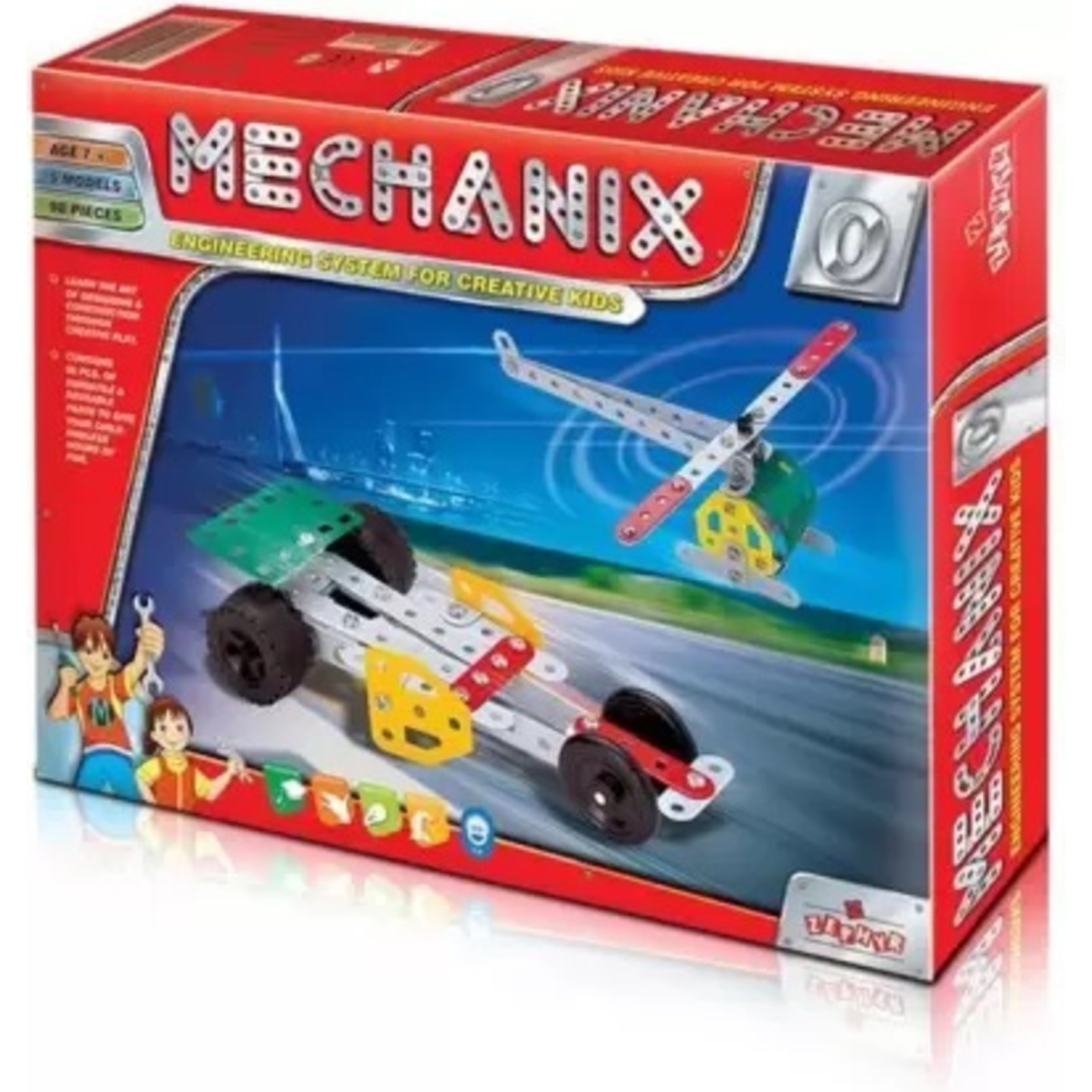 Mechanix 0 Construction Blocks (98 Pcs) - 7+ years