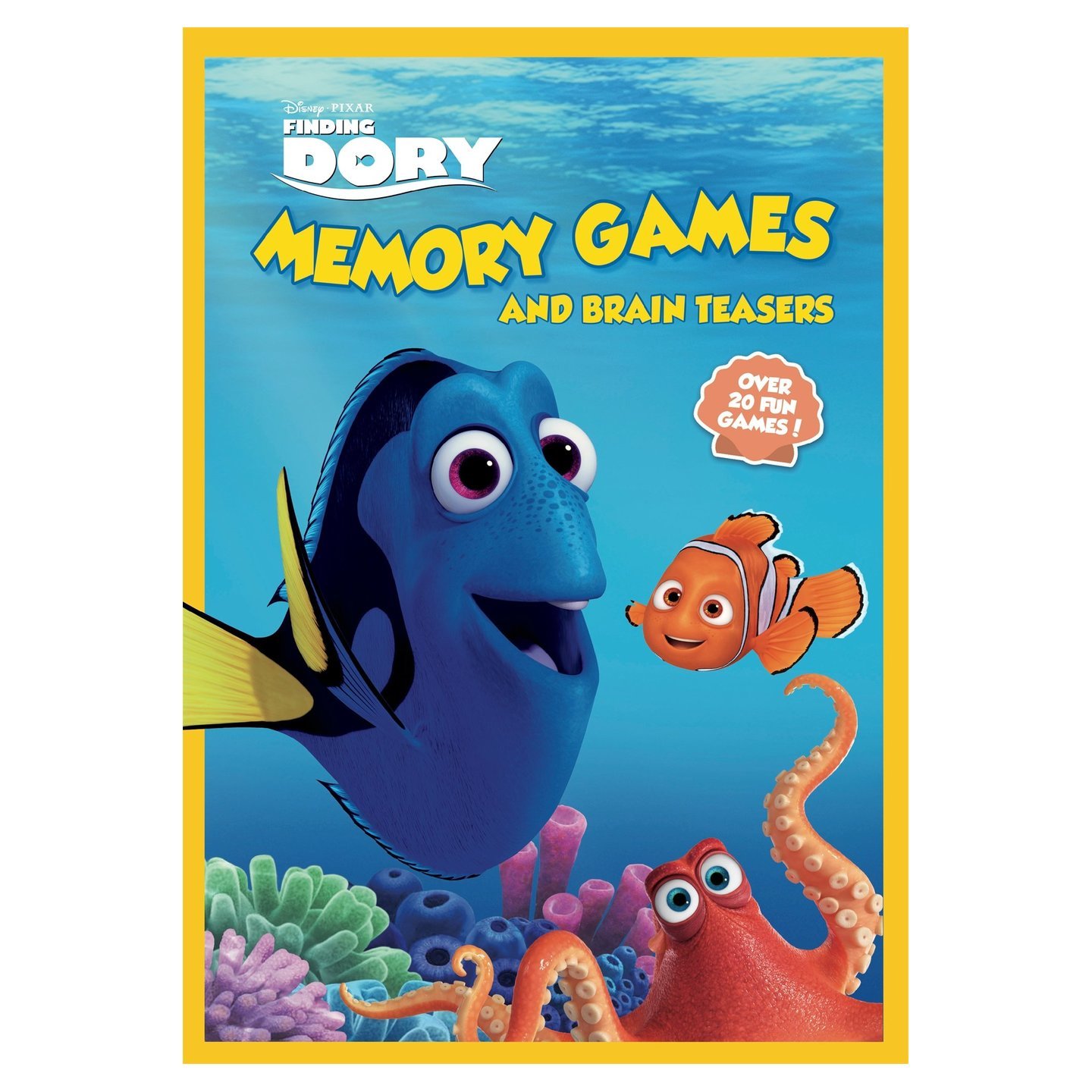 Finding Dory Memory Games Paperback