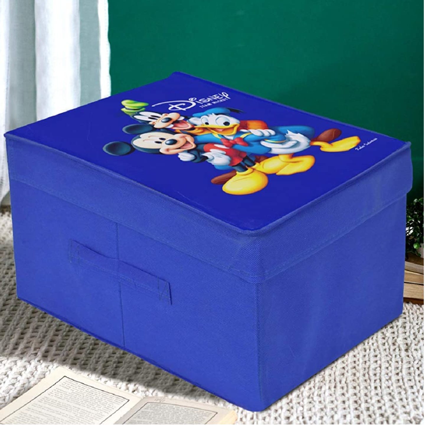 Disney Mickey Foldable Toy box  Shirt Cover  Storage Organizer