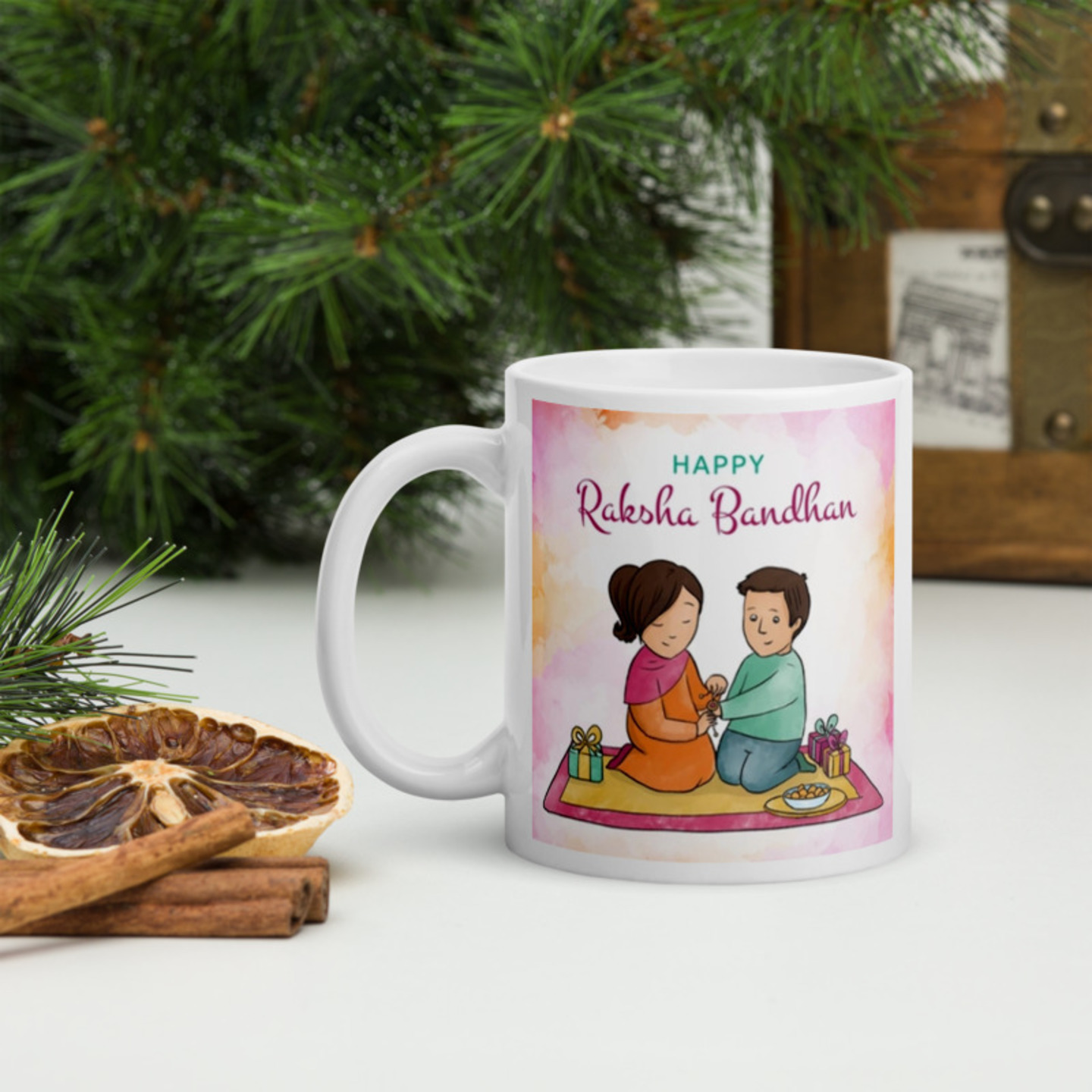 Ceramic Mug - Happy Raksha Bandhan