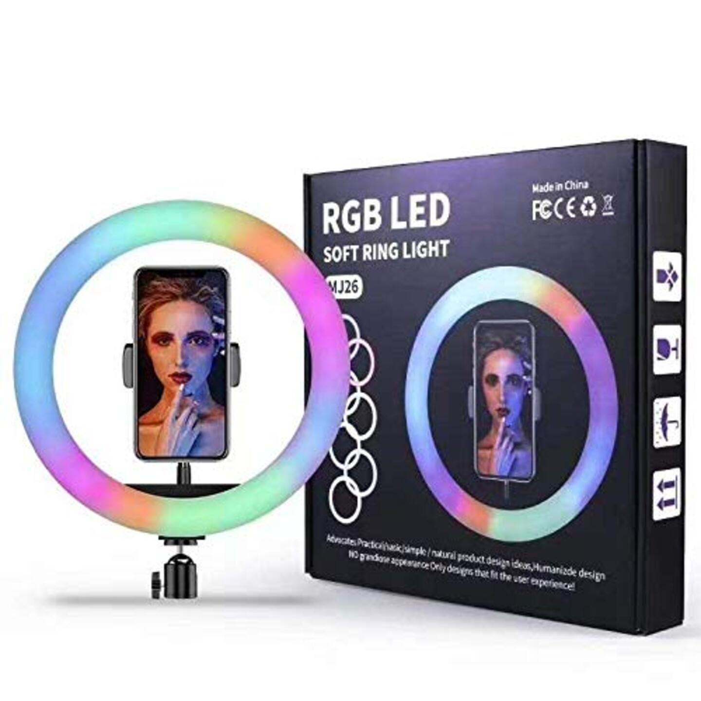 10" RGB Ring Light for YouTube | Photo-Video Shoot | Live Stream | Reels | Vlogging