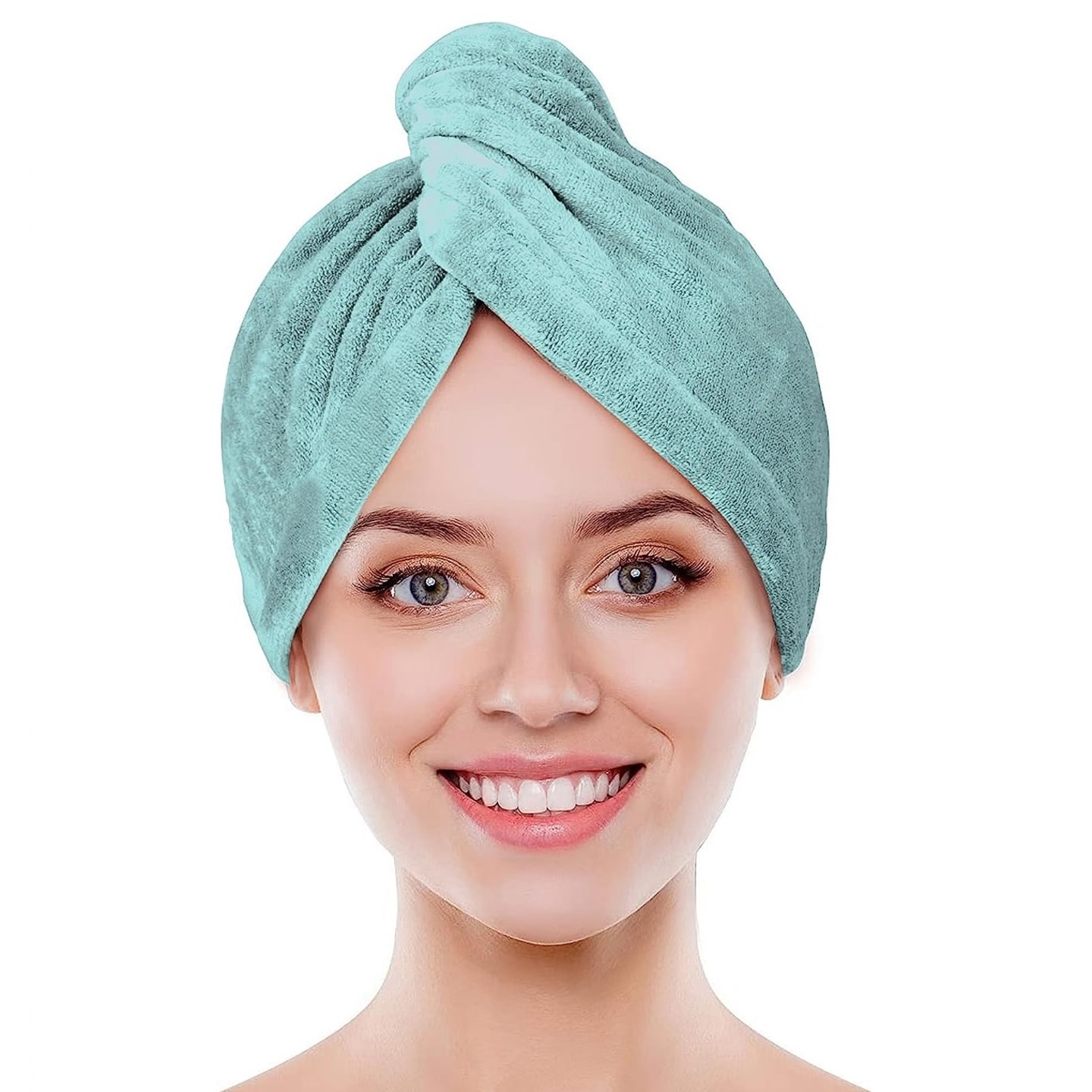 Quick Absorbent Microfiber Bath Towel  Magic Hair Wrap Towel