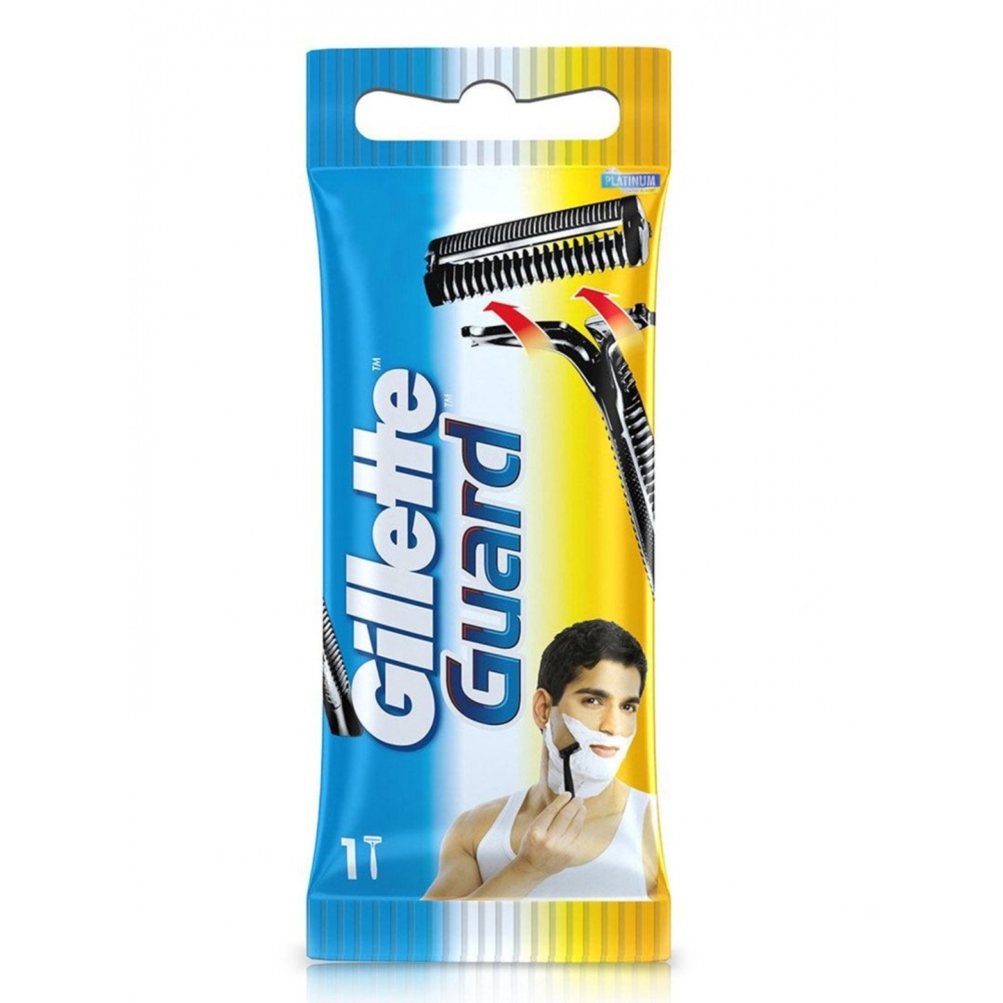 Gillette Guard Razor with Platinum Coated Blade