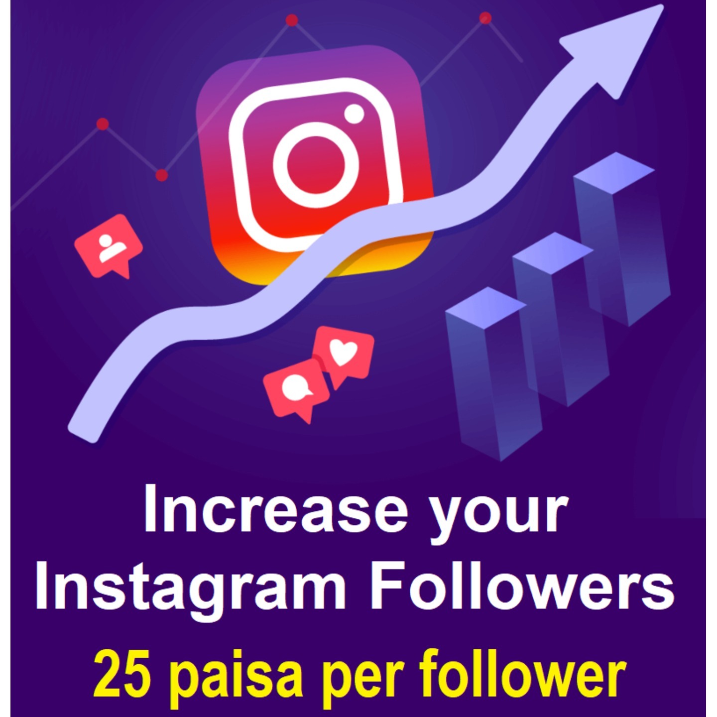 Get Real human Instagram followers with guarantee