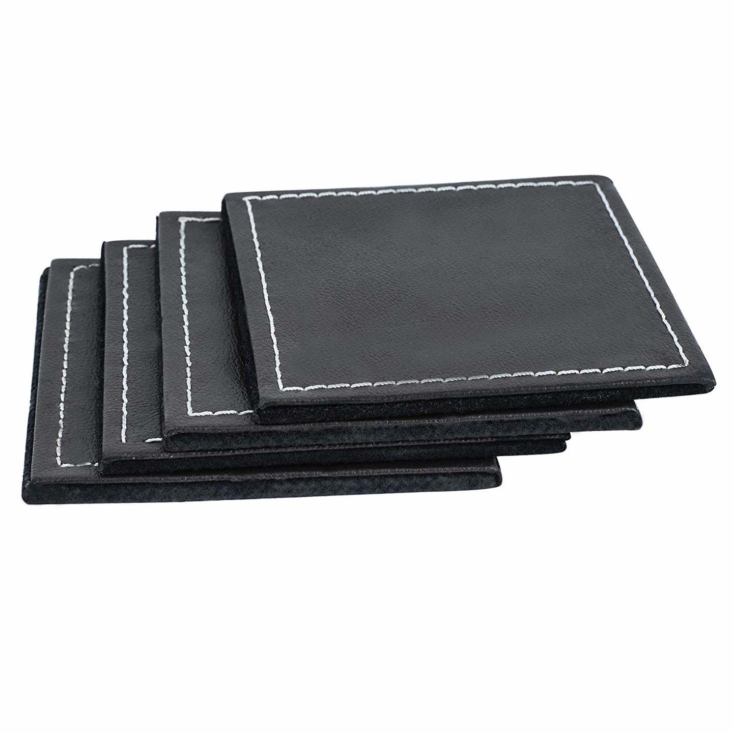 Lether Coaster Pack of 4