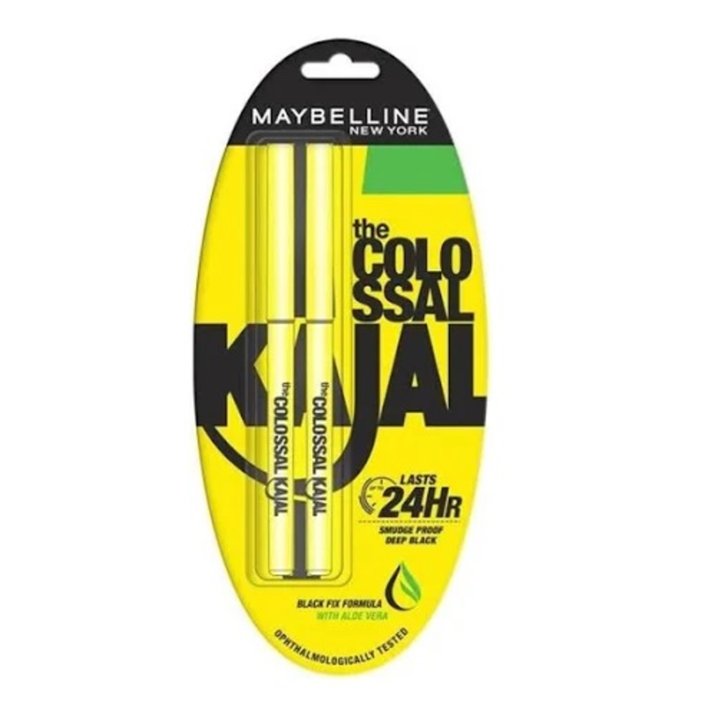 MAYBELLINE NEW YORK Colossal Kajal Pack Of 2 Deep Black - 0.7 g