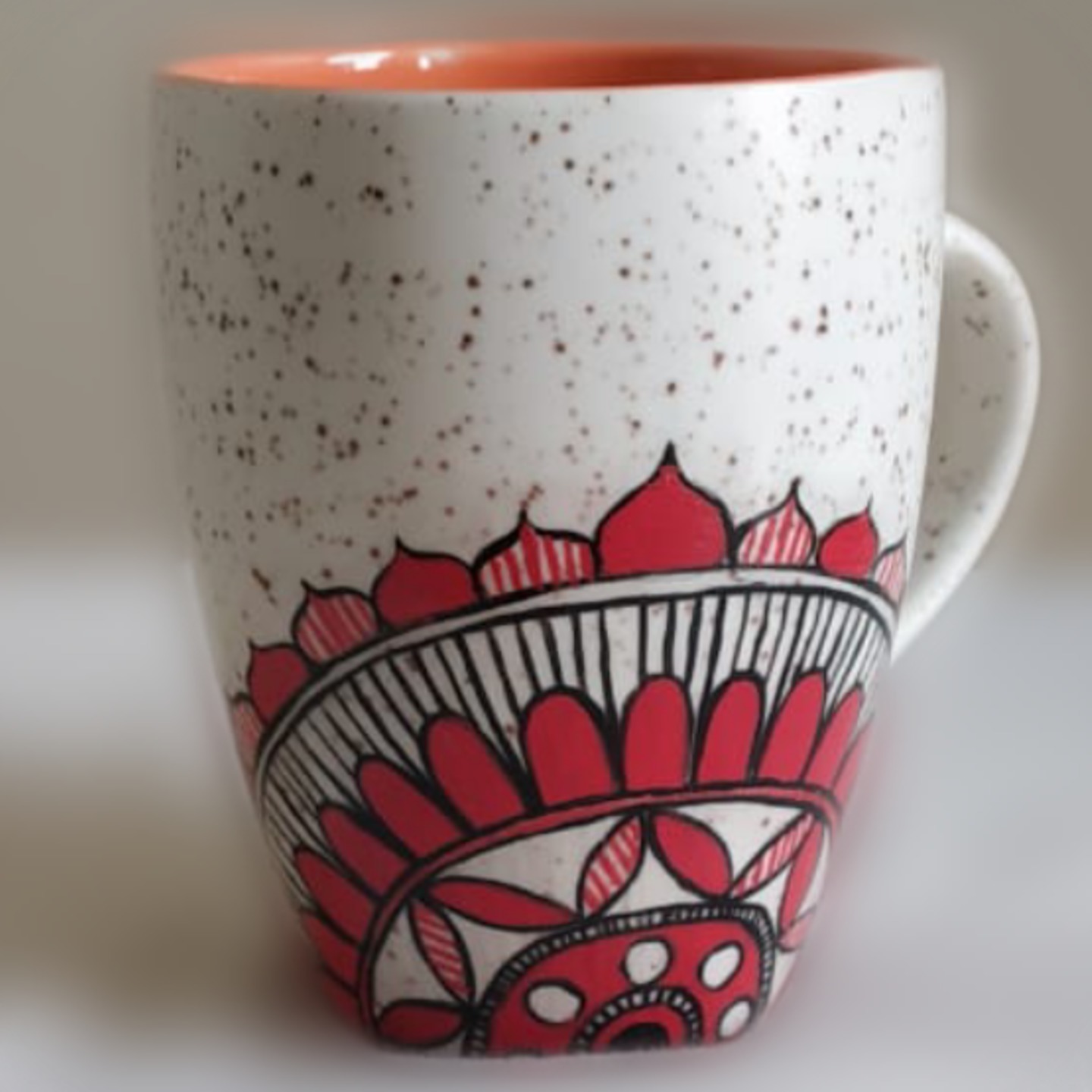 Madhubani Art Themed - MilkCoffee Mug