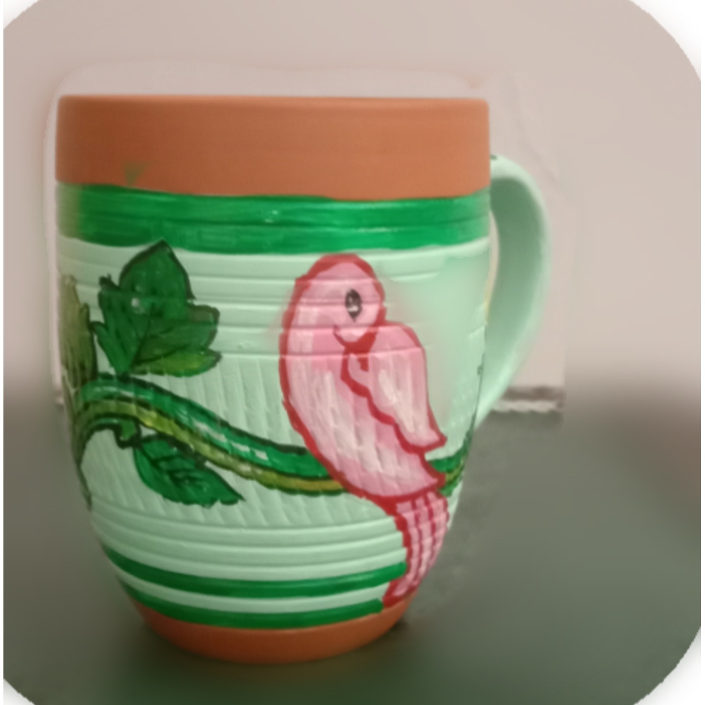 Spring Green Themed - Arty Coffee milk Mug