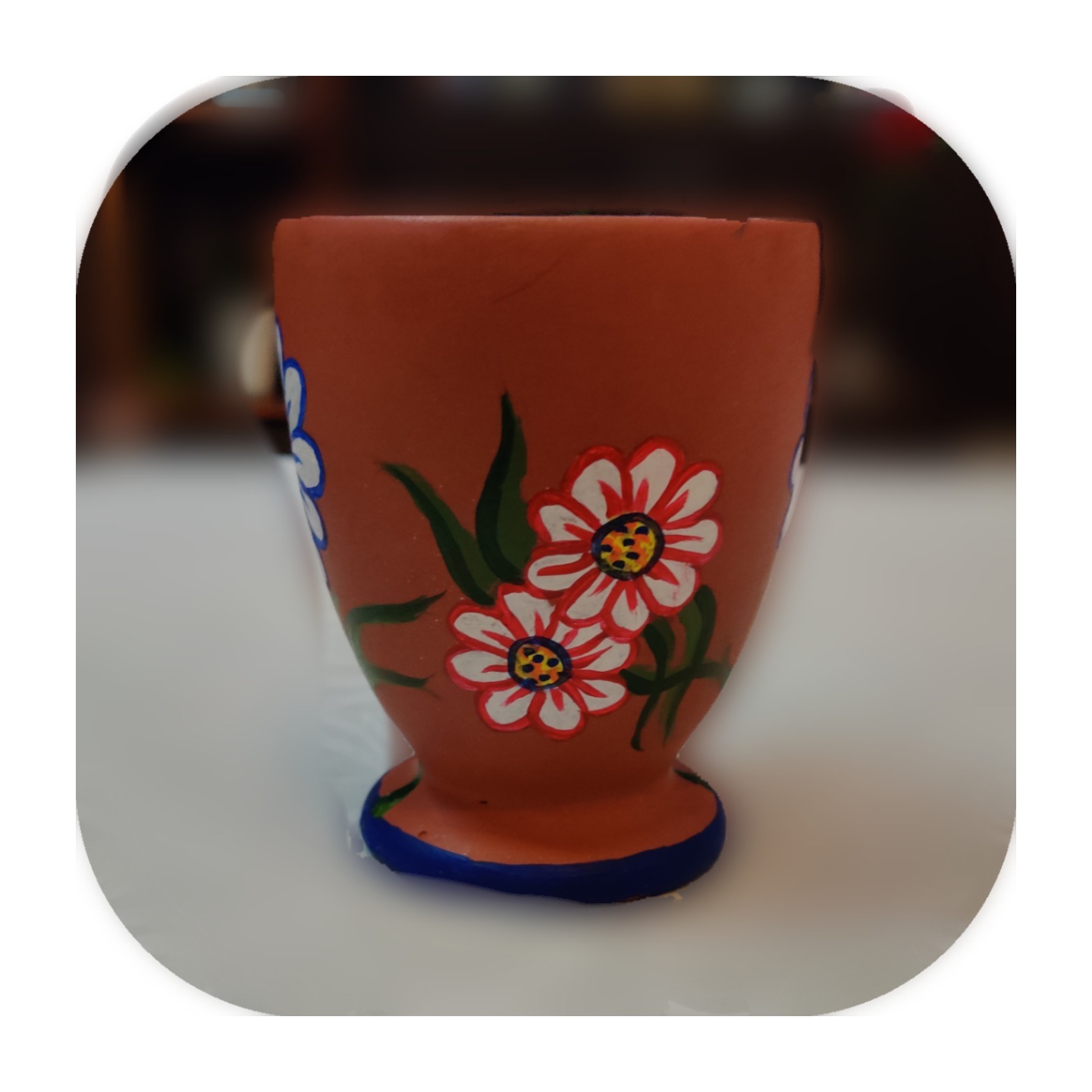 Flower Love - Daisy Kulhad cup