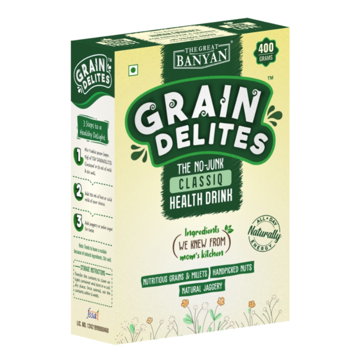 GrainDelites - The No Junk ClassiQ Health Drink Mix - 400g