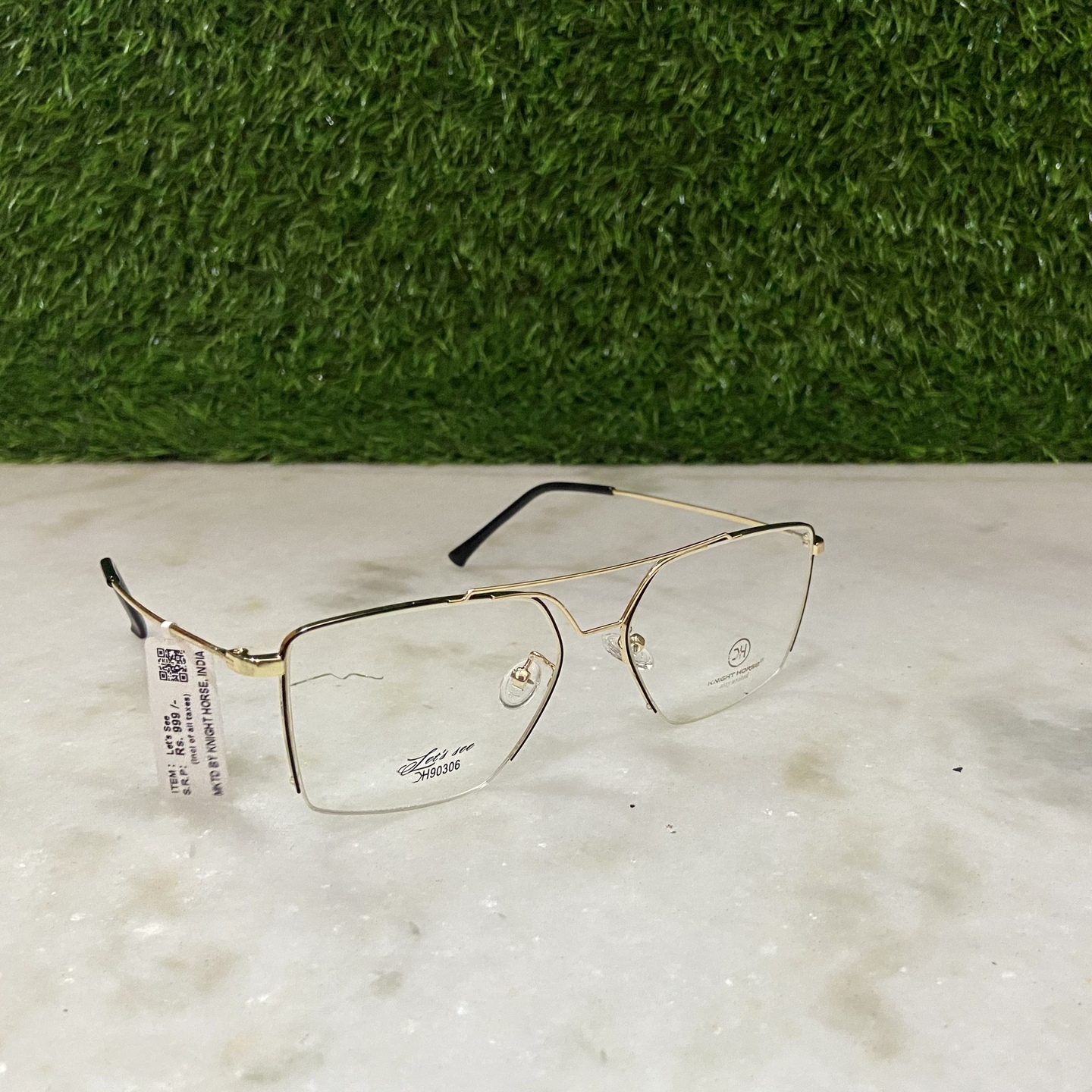 Knight Horse Metallic Eye Frame
