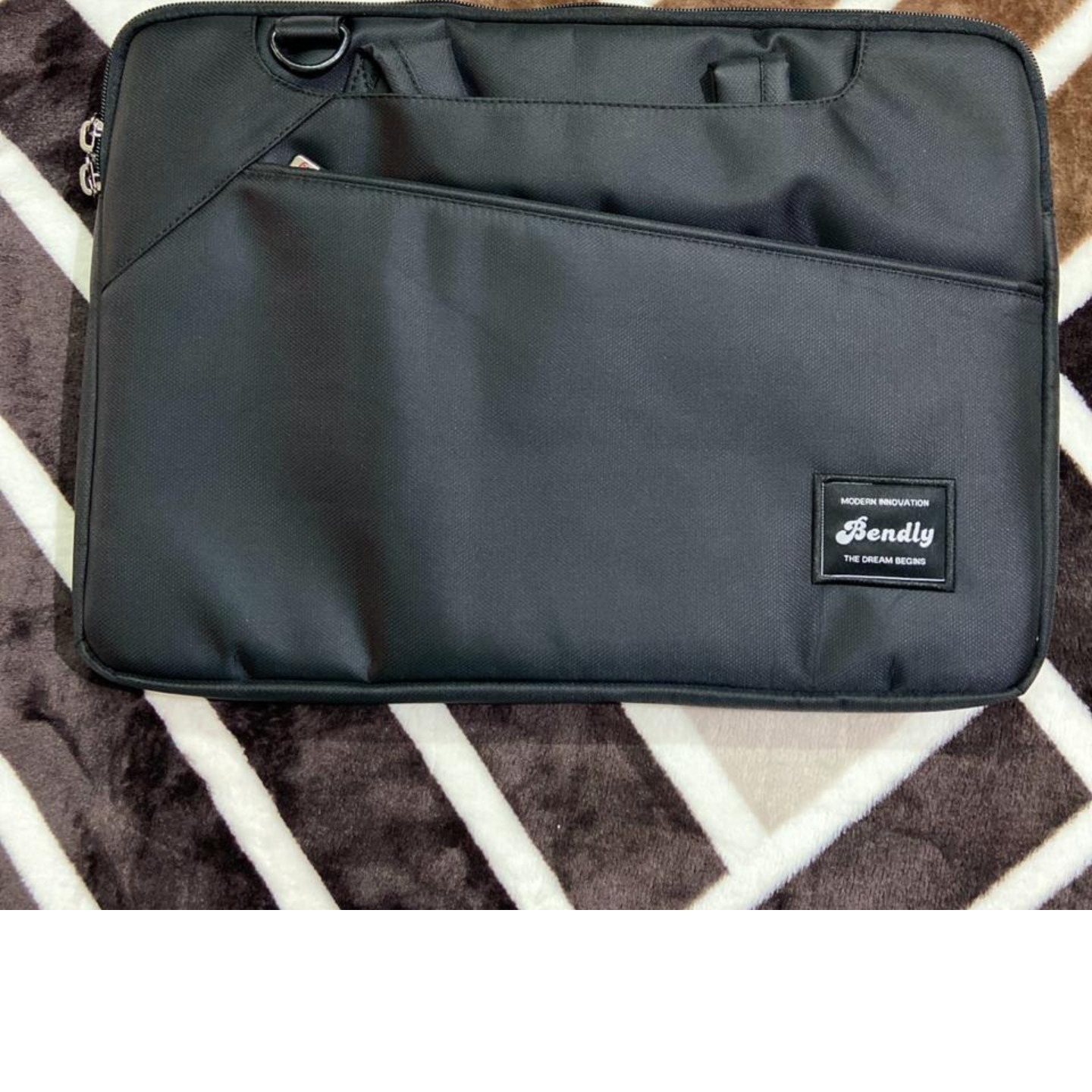 Bendly Laptop Bag Black