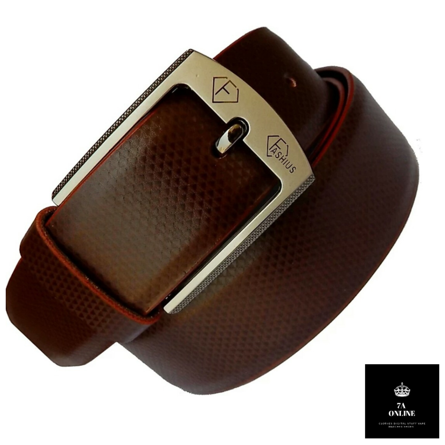 Fashius Brown Men Artificial Leather Belt