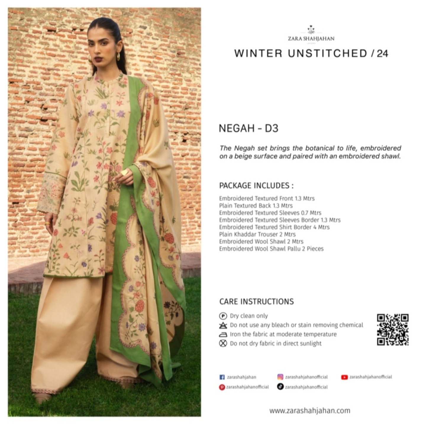 ZARASHAHJAHAN  LUXURY  WINTER 2024
