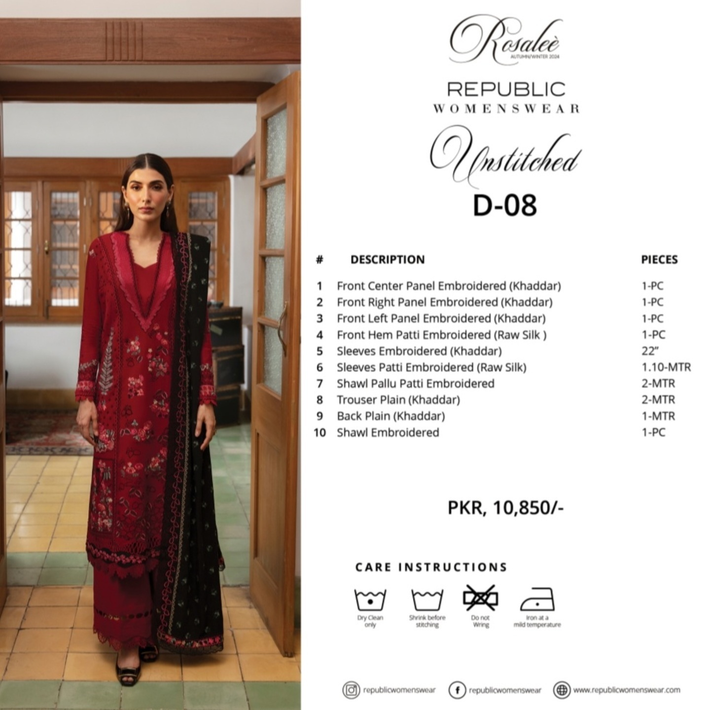 REPUBLIC WOMENSWEAR LUXURY WINTER 2024