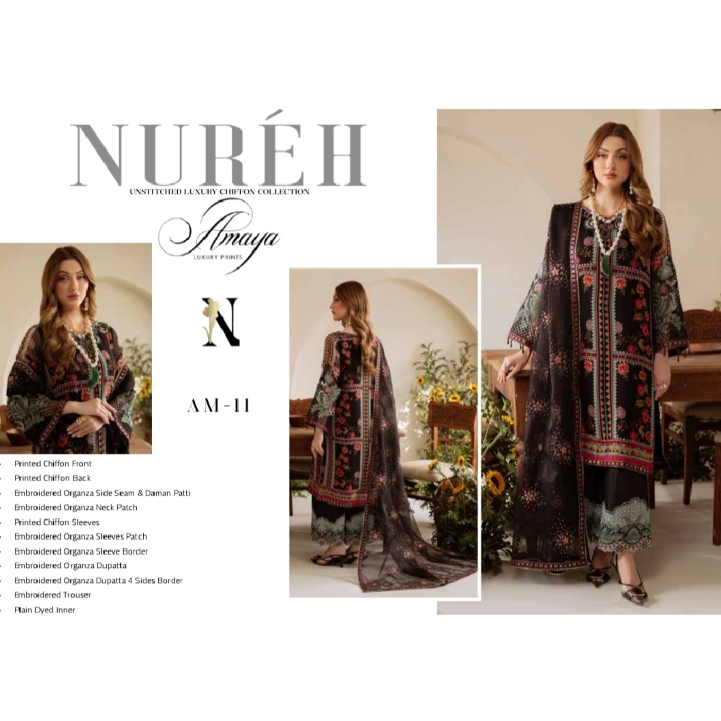 NUREH LUXURY CHIFFON