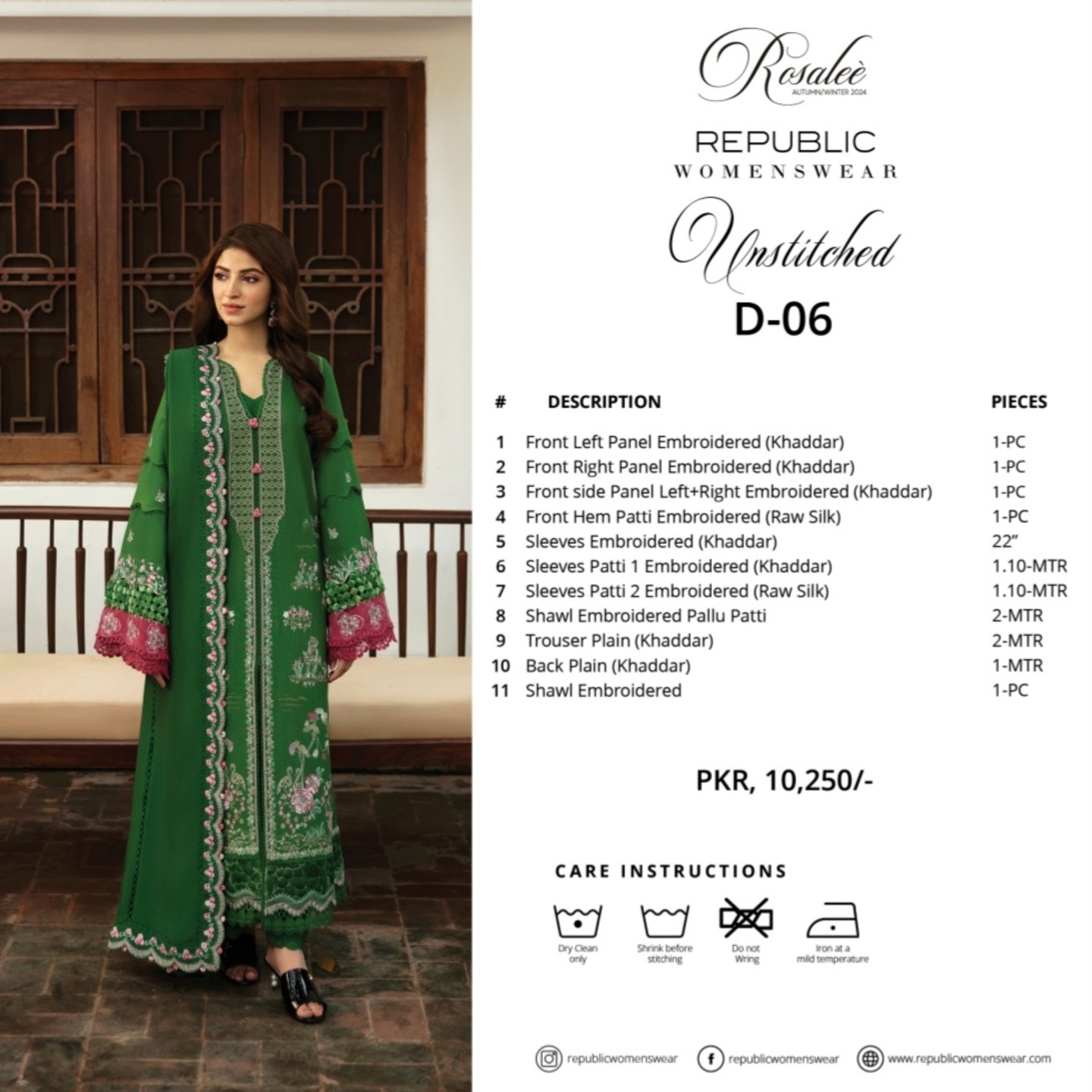 REPUBLIC WOMENSWEAR LUXURY WINTER 2024