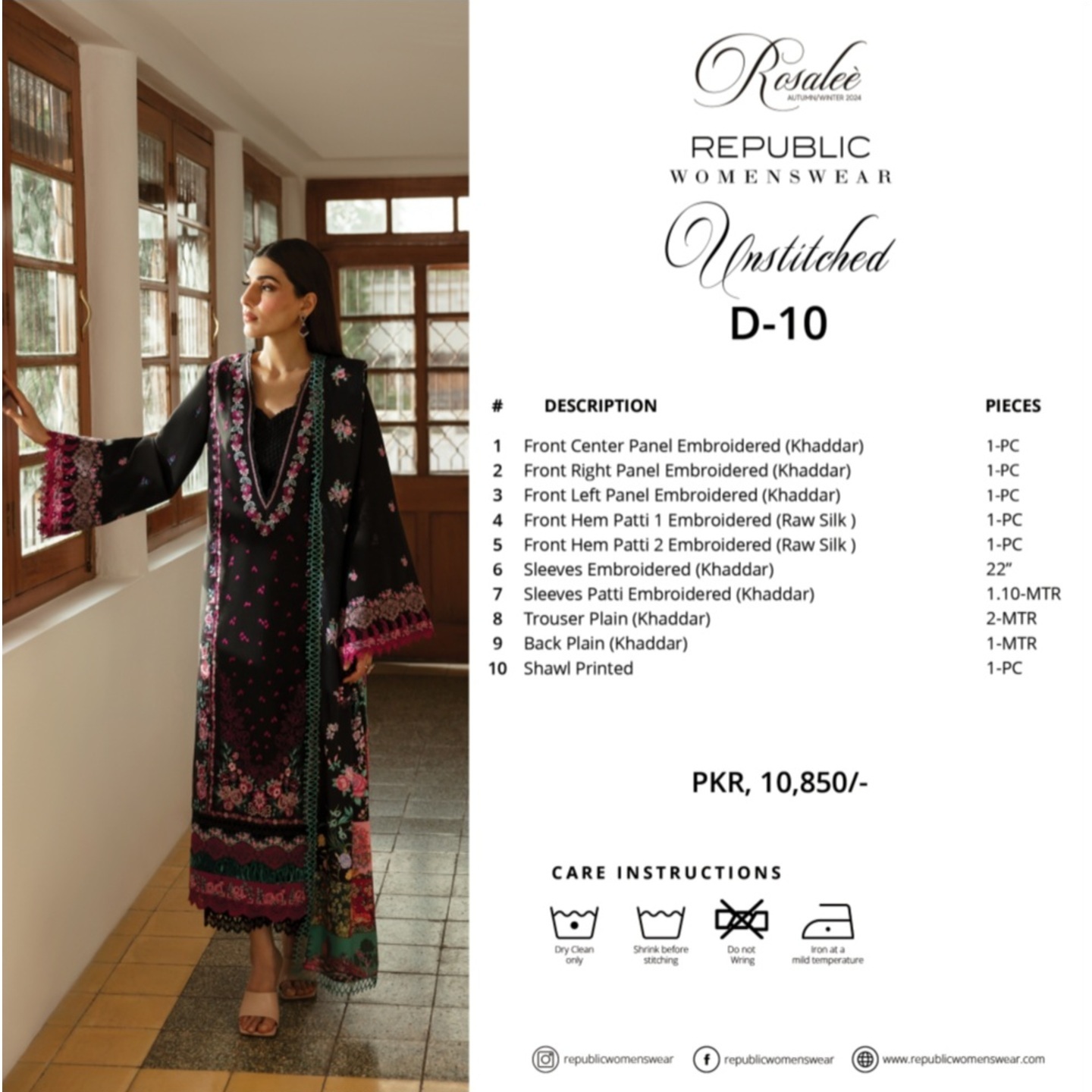REPUBLIC WOMENSWEAR LUXURY WINTER 2024
