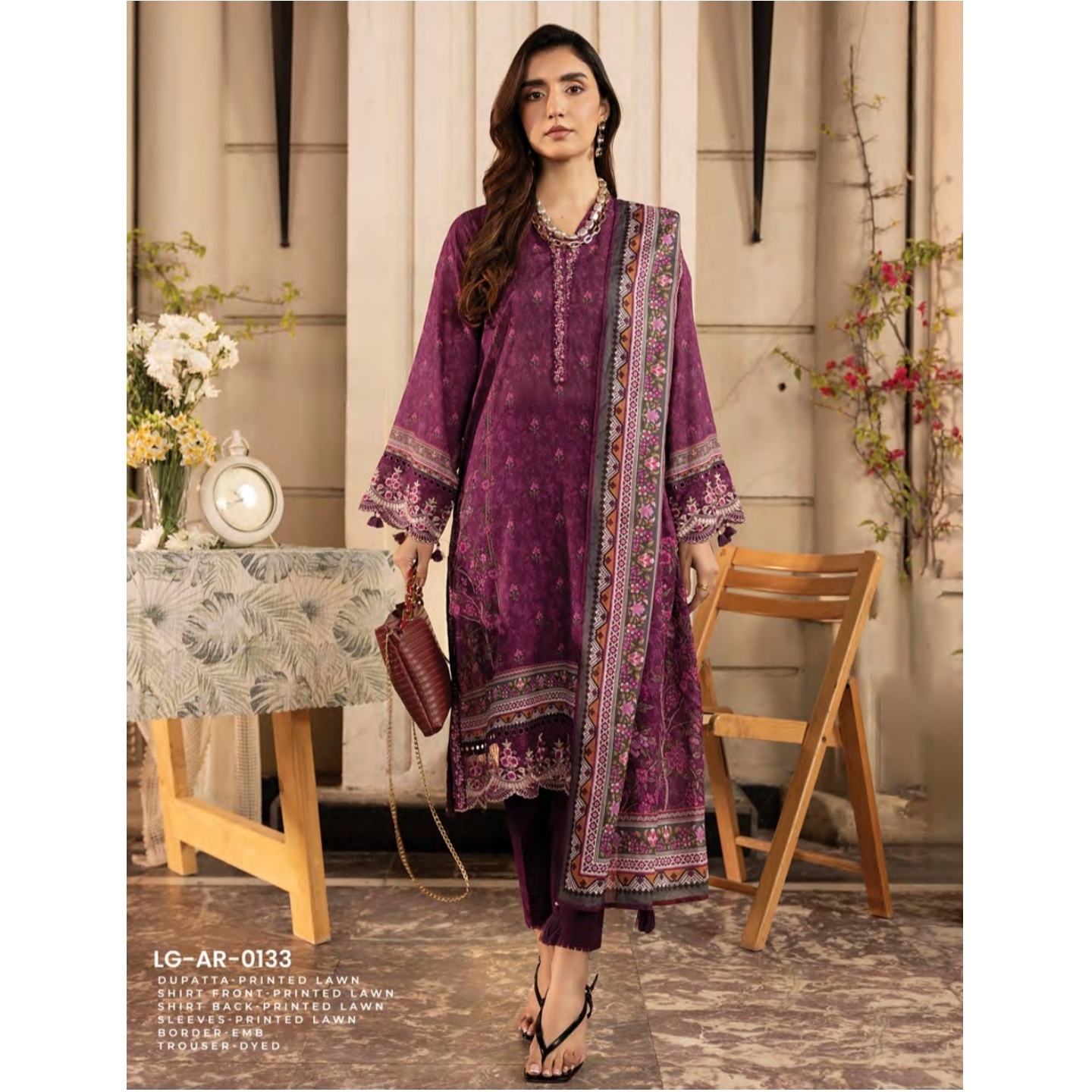 LAKHANAY KOMAL LAWN 2025
