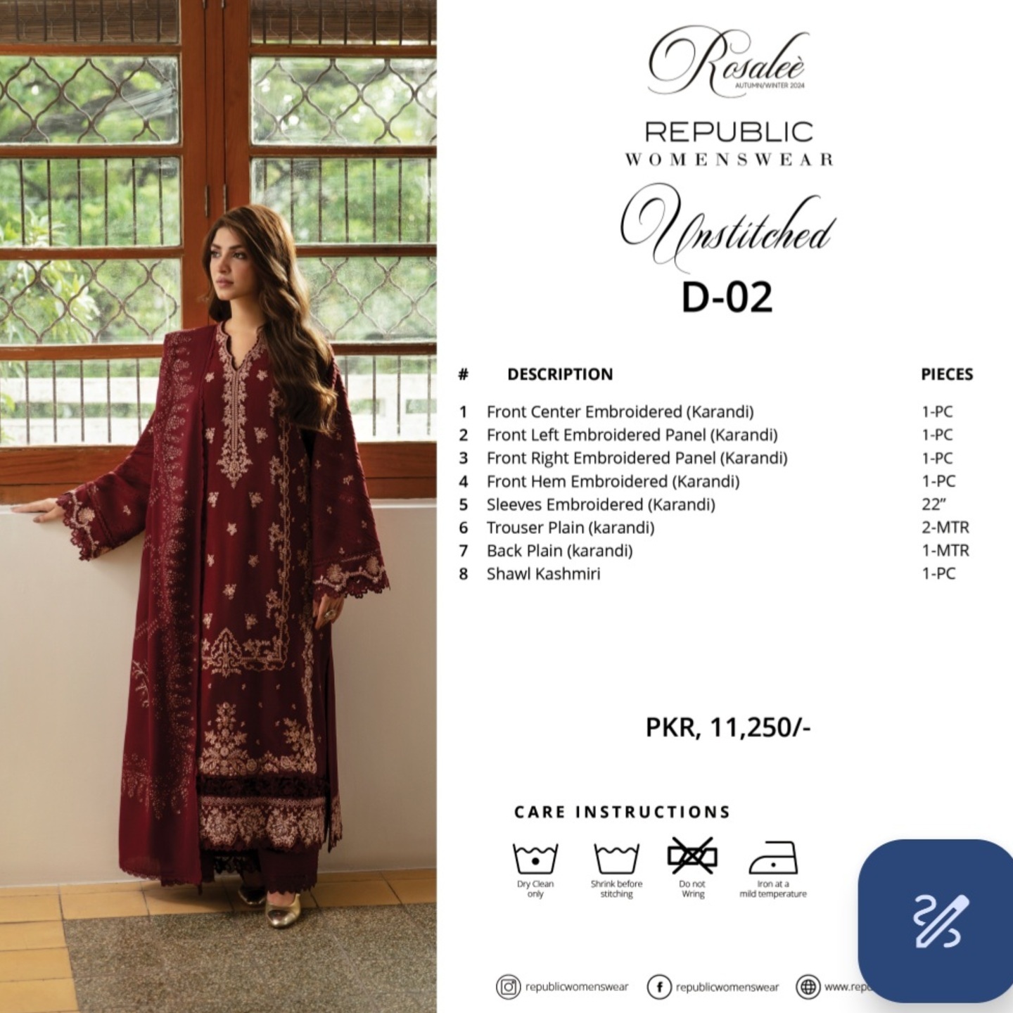 REPUBLIC WOMENSWEAR LUXURY WINTER 2024