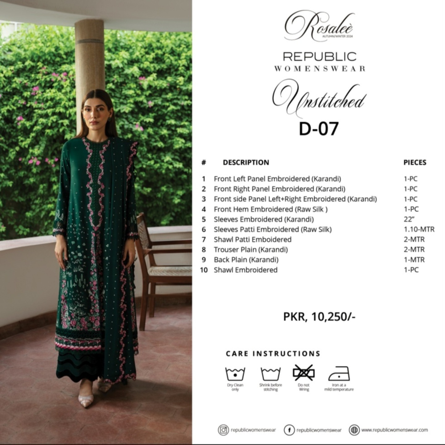 REPUBLIC WOMENSWEAR LUXURY WINTER 2024