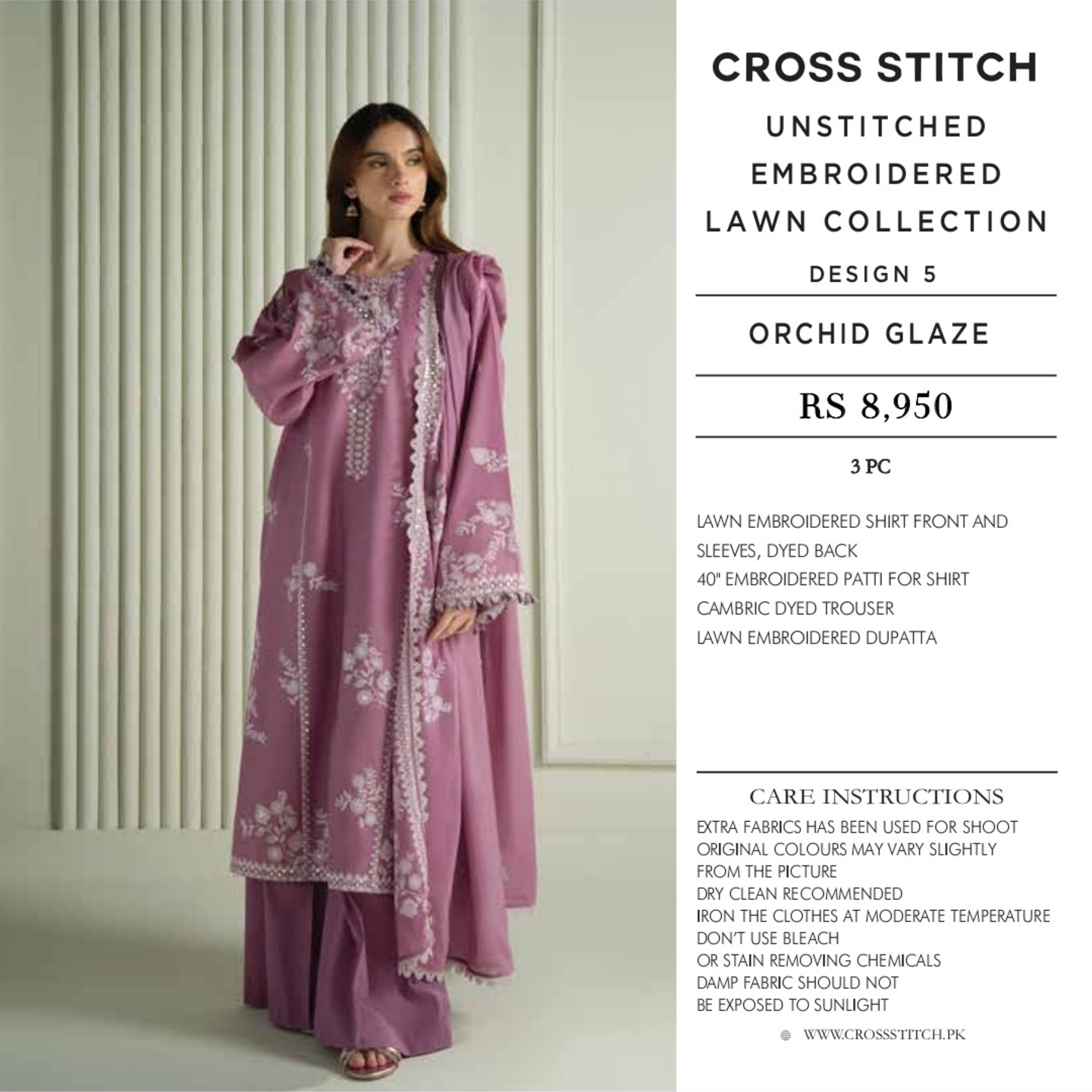 CROSS STITCH CHIKAN KARI 2025